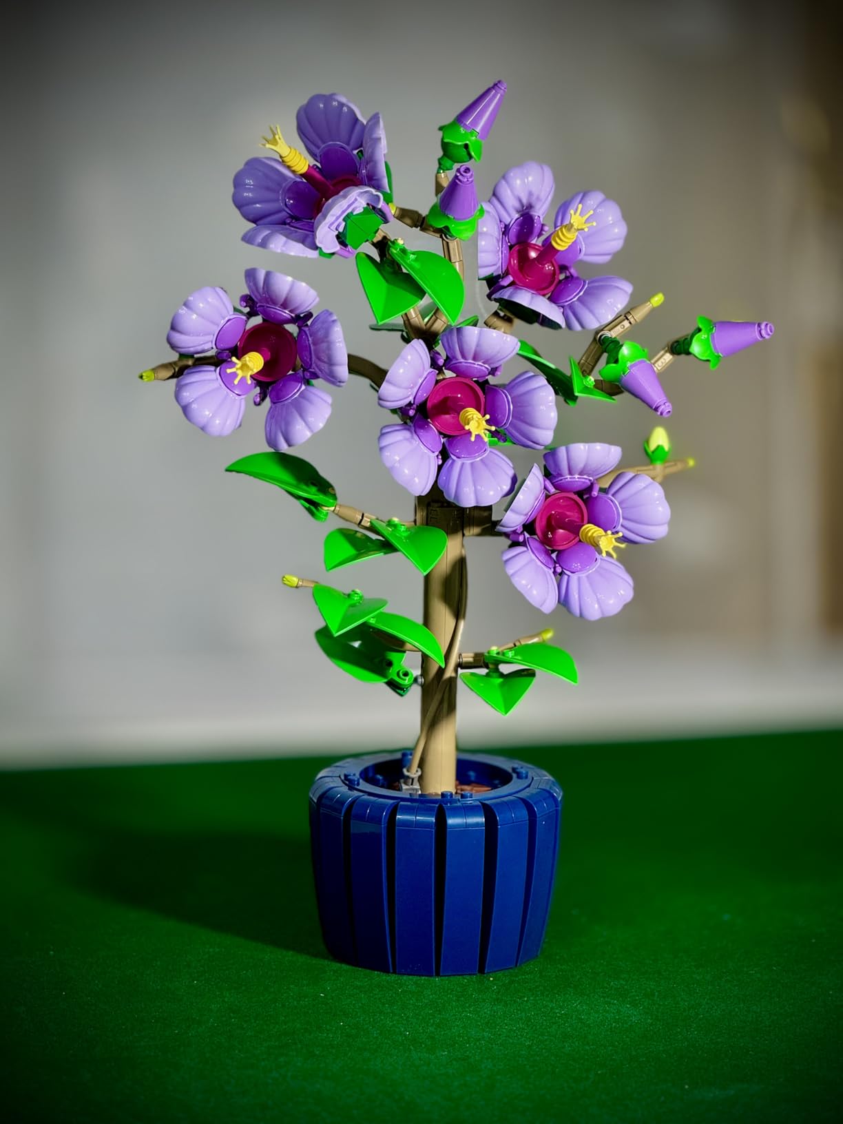 LEGO Botanicals Hibiscus Flower Building Set - Artificial Plant & Flower Building Blocks for Women & Men, Ages 18+ - Home, Office Decor Gift Idea - 10372 customer photo 1
