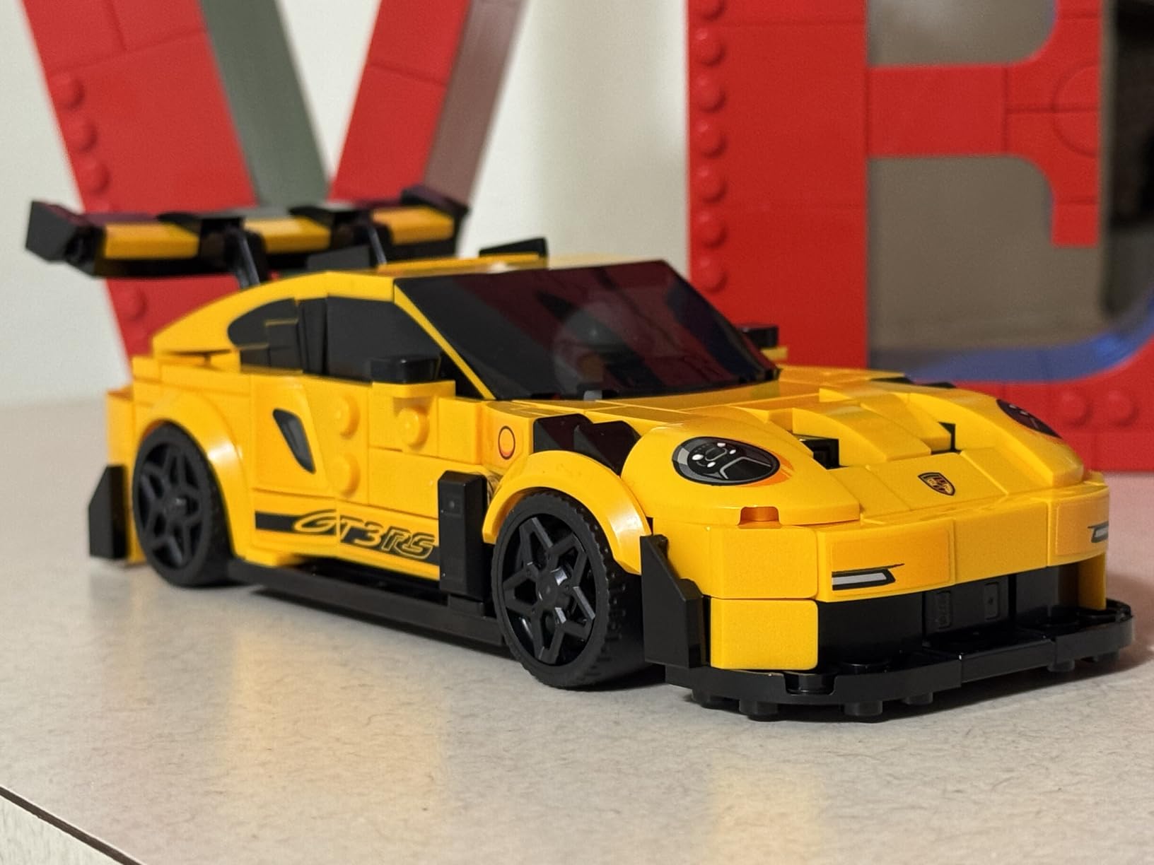 LEGO Speed Champions Porsche 911 GT3 RS Super Car Toy - Model Kit & Pretend Play Toy for Boys & Girls, Ages 9+ - Sports Car Building Set for Kids & Racing Fans - Gift Idea for Birthdays - 77239 customer photo 2