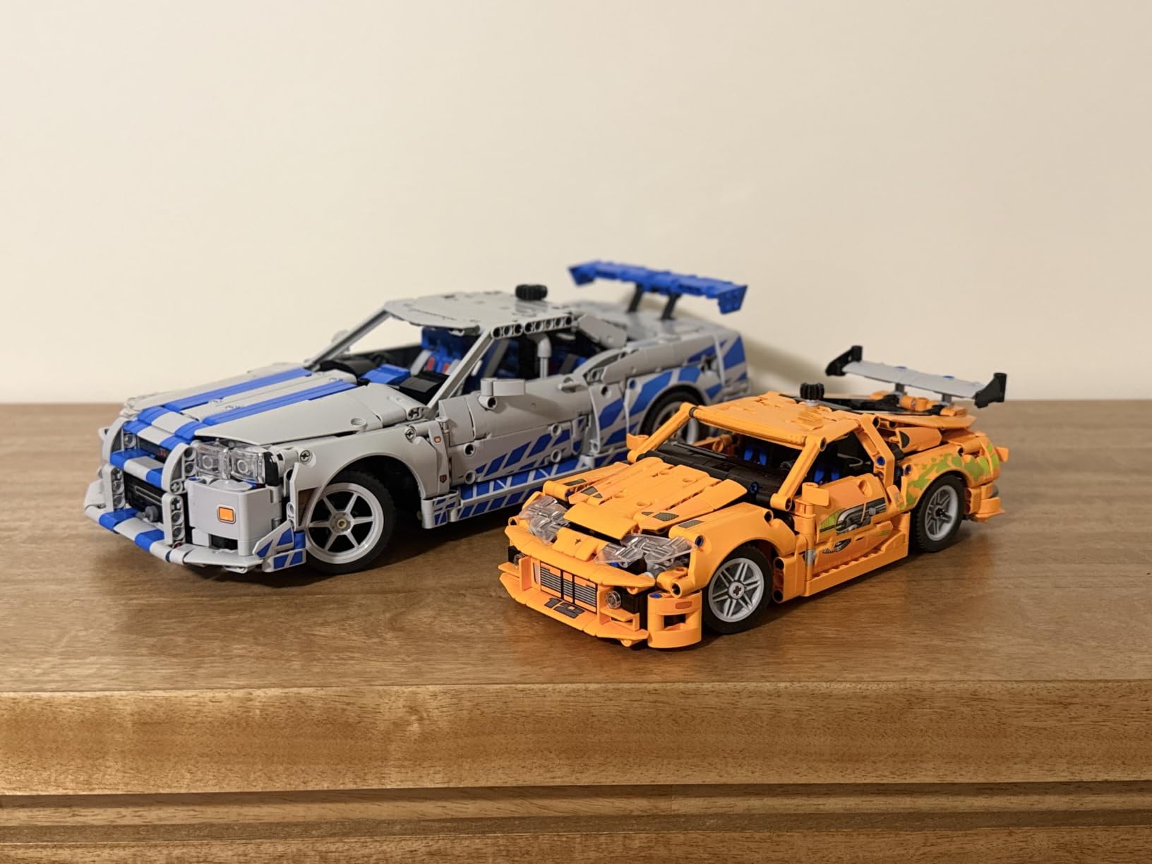 Technic 2 Fast 2 Furious Nissan Skyline GT-R (R34) Car - DIY Kit and Building Set for Adults - Collectible Model Street Racer with Drift Function - Gift for Car Enthusiasts and Movie Fans - 42210 customer photo 2
