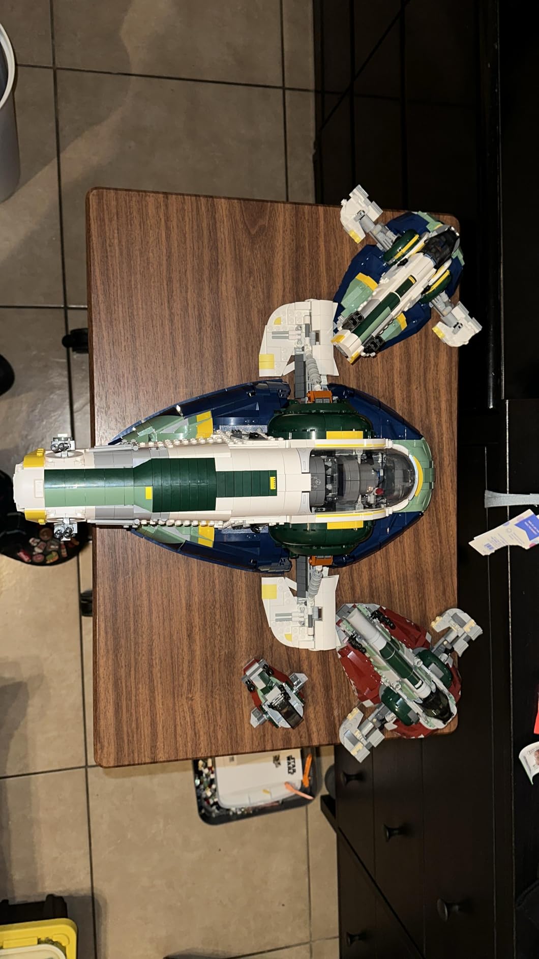 Star Wars Jango Fett's Firespray-Class Starship Building Set for Adults - Attack of The Clones Collectible Model Kit and Room Decor - DIY Gift Idea for Men, Women, & Any Fans, Ages 18+ - 75409 customer photo 2
