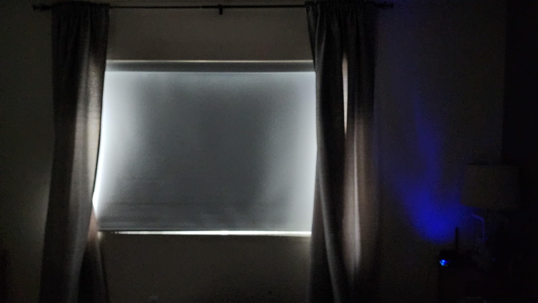 HeyBlinds Motorized Blinds with Remote, Blackout Smart Roller Shades | Rechargeable Automatic Blinds for Home & Office, Remote/APP/Voice/Timer Control, Works with Alexa Google HomeKit, Custom Size customer photo 2