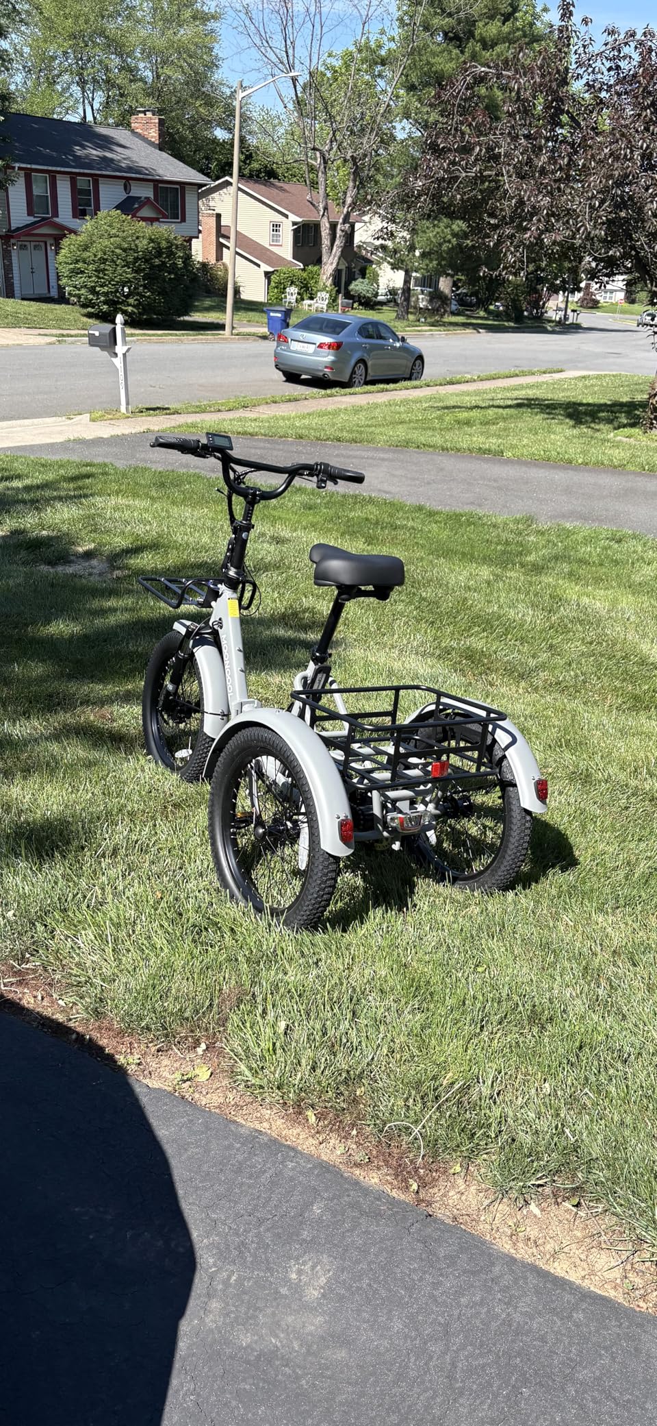 MOONCOOL Electric Trike for Adults, 500W/750W 20