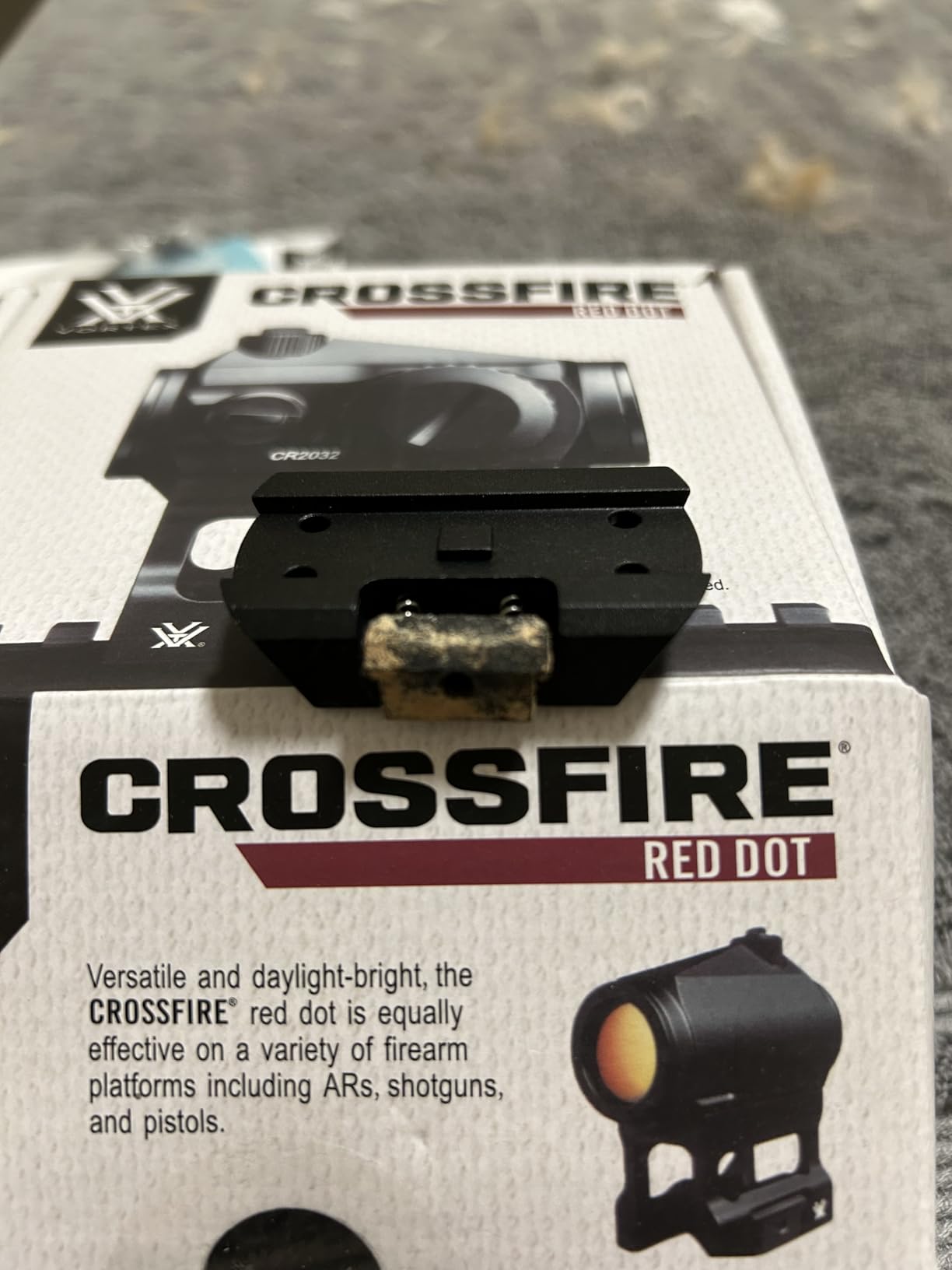 Vortex Crossfire Gen II Dot Sights - Multi-Height Mount System, NV Compatible, Fogproof, Waterproof, Shockproof - Unlimited, Unconditional Warranty customer photo 2