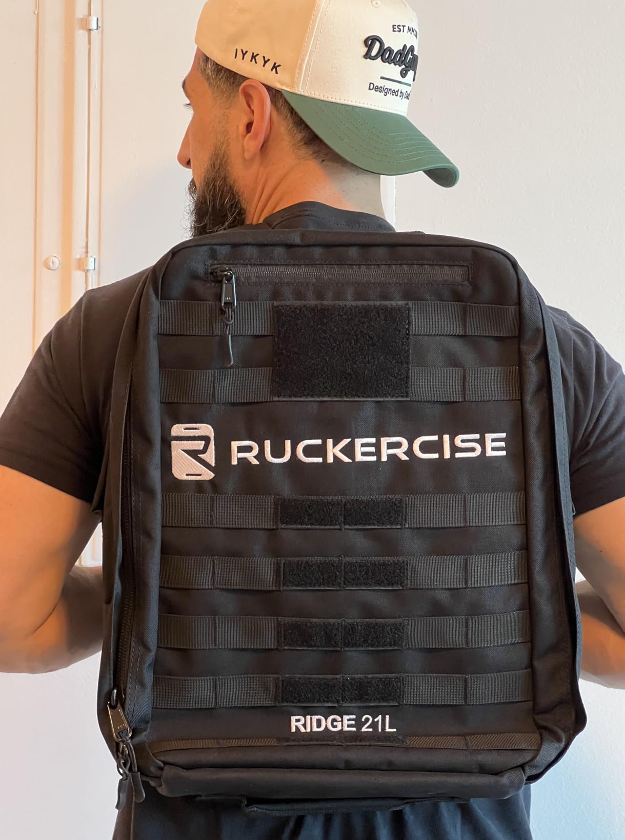 Rucking Backpack - Ridge 21L Rucksack, Engineered for Rucking, Weight Plate Backpack, Extra Padding for Walking customer photo 1