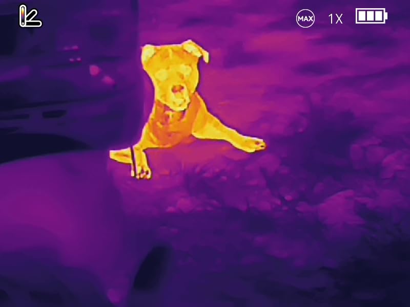 MiLESEEY TNV10PRO Thermal Monocular, 400x300 SR 320x240 IR Resolution, Aircraft Mg-Al Alloy, 13mm 50Hz Handheld Thermal Camera, Night Vision Imager, Hot Spot Tracking customer photo 2