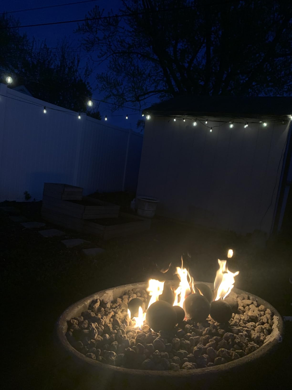 Brightown 108FT 52LED Solar String Lights Outdoor with Remote & USB Port | Shatterproof Bulbs, Dimmable & Timable, 3 Modes, Patio Lights Solar Powered with a Mount Clip for Camping Backyard Garden customer photo 1