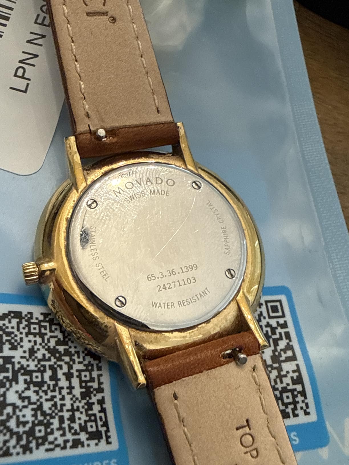 WOCCI Quick Release Watch Band, Distressed Genuine Leather, Stainless Steel Buckle, Strap Width 18mm 19mm 20mm 22mm 24mm customer photo 2