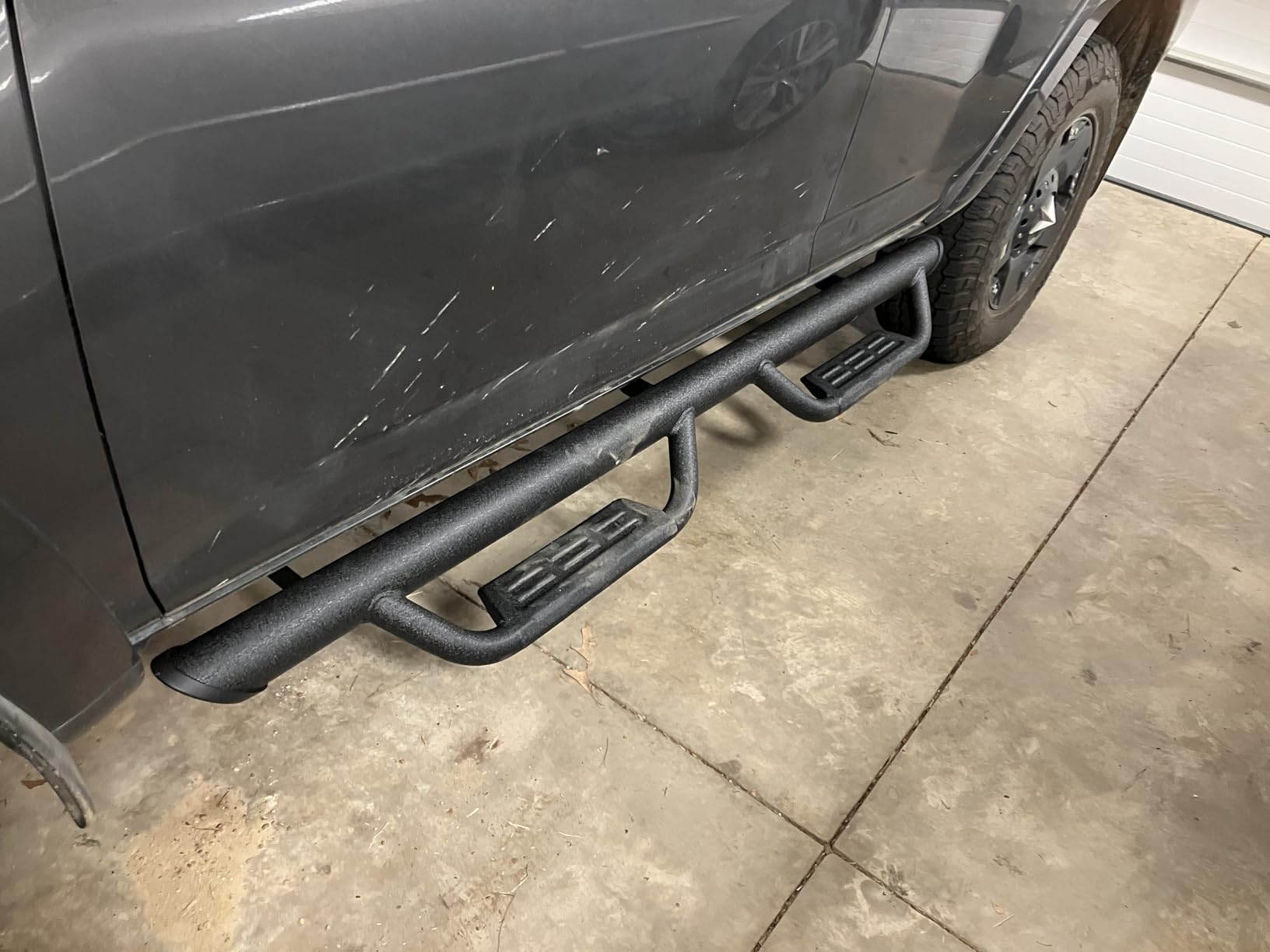 Tyger Auto Tyger Access Running Boards Compatible with 2005-2023 Toyota Tacoma | Double Cab | TG-AS2T24004 | Textured Black Drop Step Rail customer photo 1