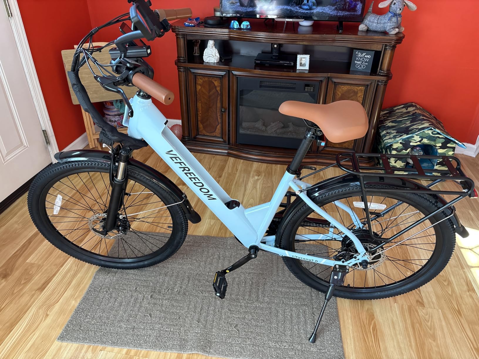 1000W Peak Electric Bike for Adults, up to 80 Miles 48V 15AH Removable Battery Ebike, 26