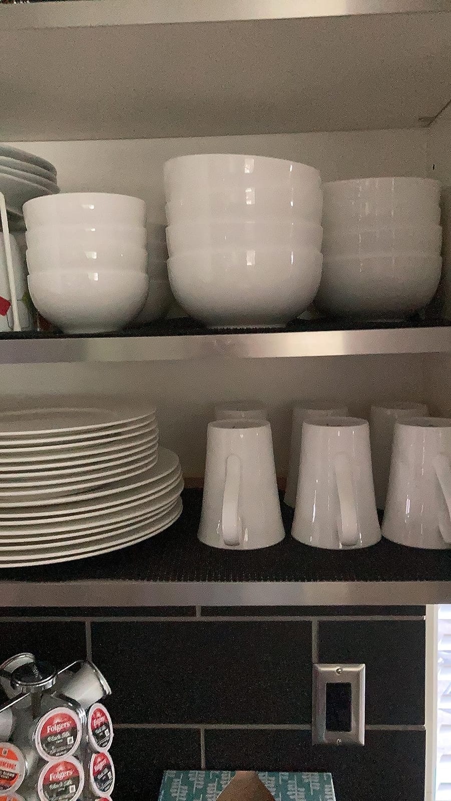 Mikasa Trellis Bone China Lightweight Chip Resistant 40 Piece Dinnerware Set, Service for 8 customer photo 2