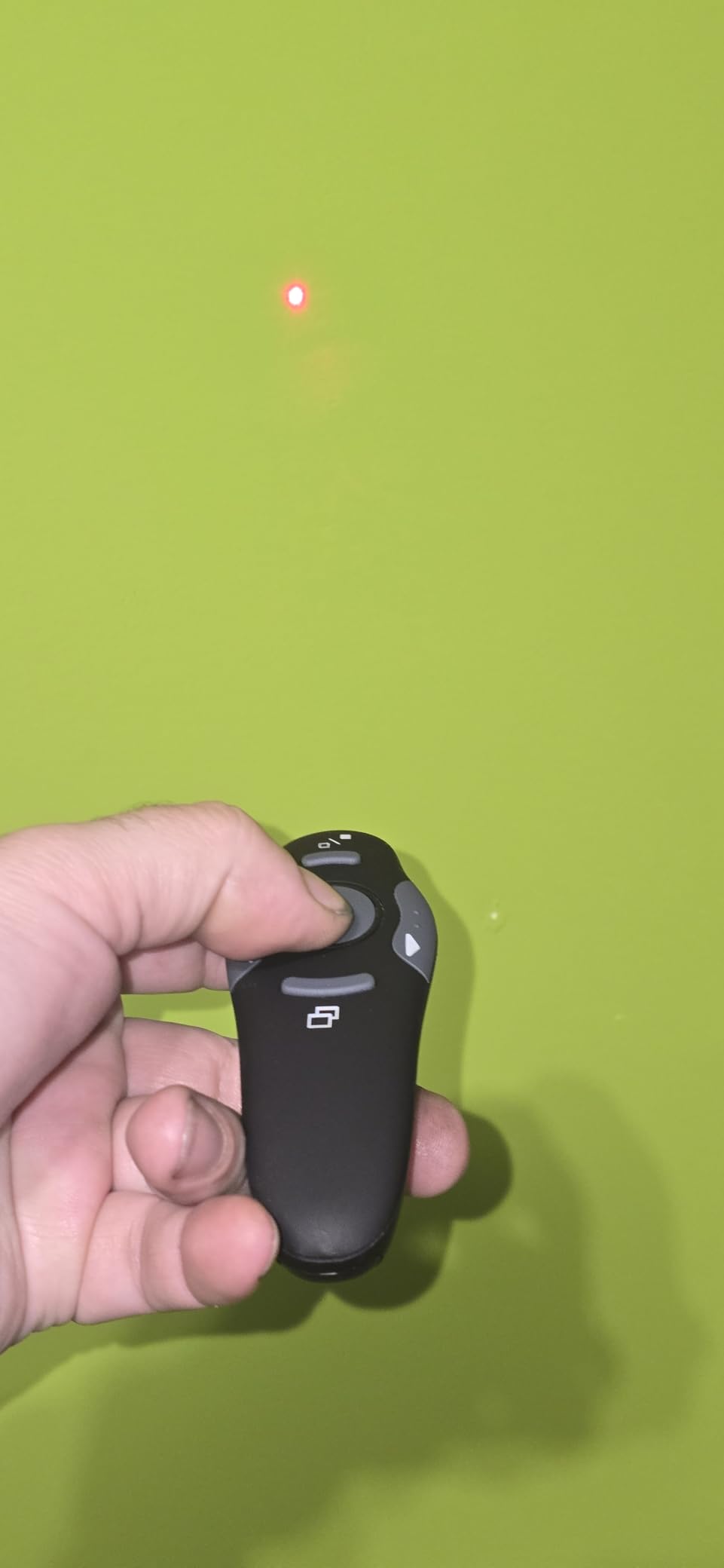 Presentation Clicker with Case Storage: PowerPoint Wireless Presenter Remote USB Type C Rechargeable Red Laser Pointer customer photo 2