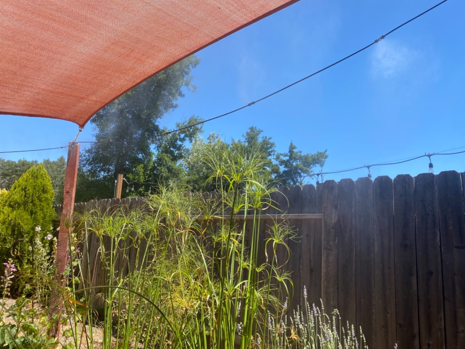MIXC Misters for Outside Patio, 75FT (23M) Misting Line+23 Mist Nozzles+3/4