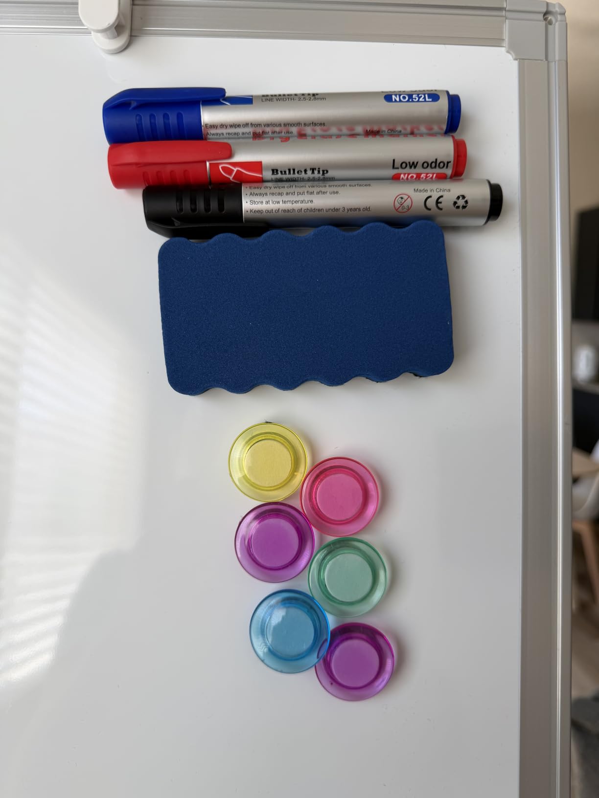 Large Whiteboard Easel with Stand, 36