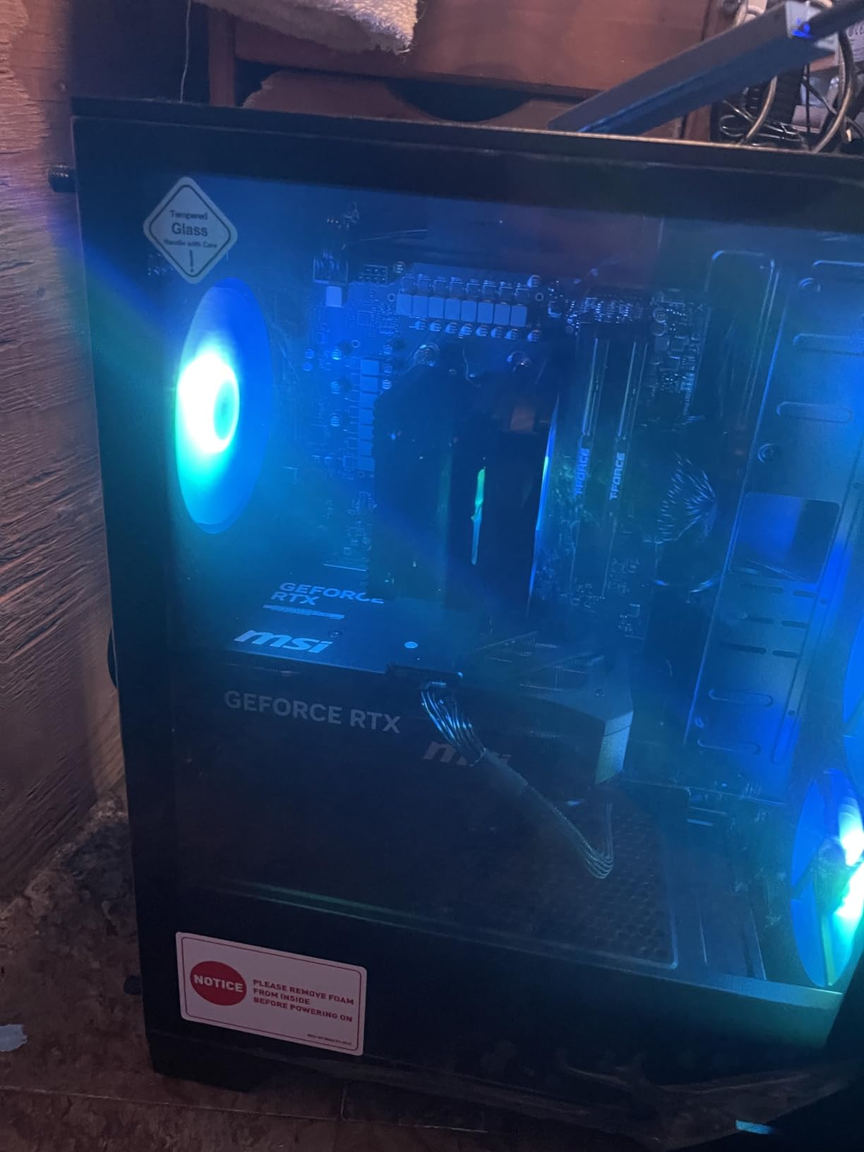 msi Codex Z2 Gaming Desktop: AMD R7-8700F, GeForce RTX 5070, 32GB DDR5, 2TB m.2 NVMe SSD, USB Type-C, VR-Ready, Windows 11 Home : A8NVP-436US customer photo 1