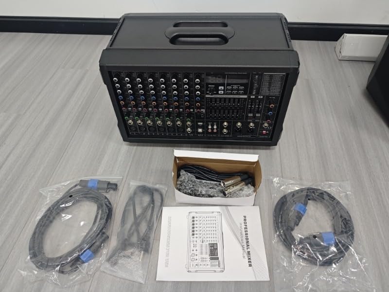 EXOTON MX-P12 Portable PA System with Dual 12