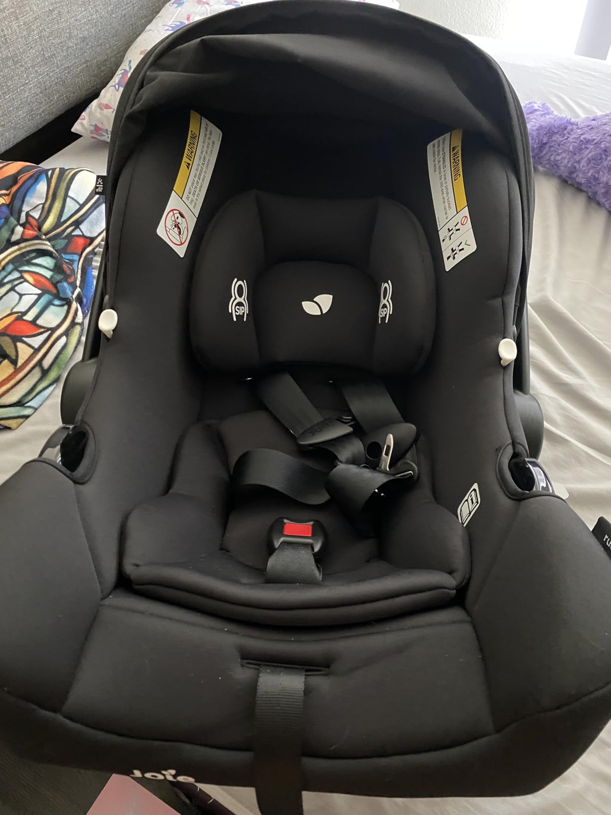 Joie Baby Rue Infant Car Seat & Anti-Rebound Base, Lightweight customer photo 1
