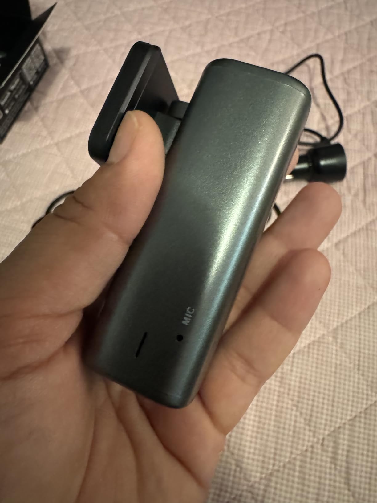 4K Dash Cam Front, 5GHz WiFi, 32GB Card Included, Mini Dashcam | Screen-Free, APP Control, 160° Wide Angle, G-Sensor, Loop Recording, 24H Parking Monitor, Night Vision, Easy Install customer photo 1
