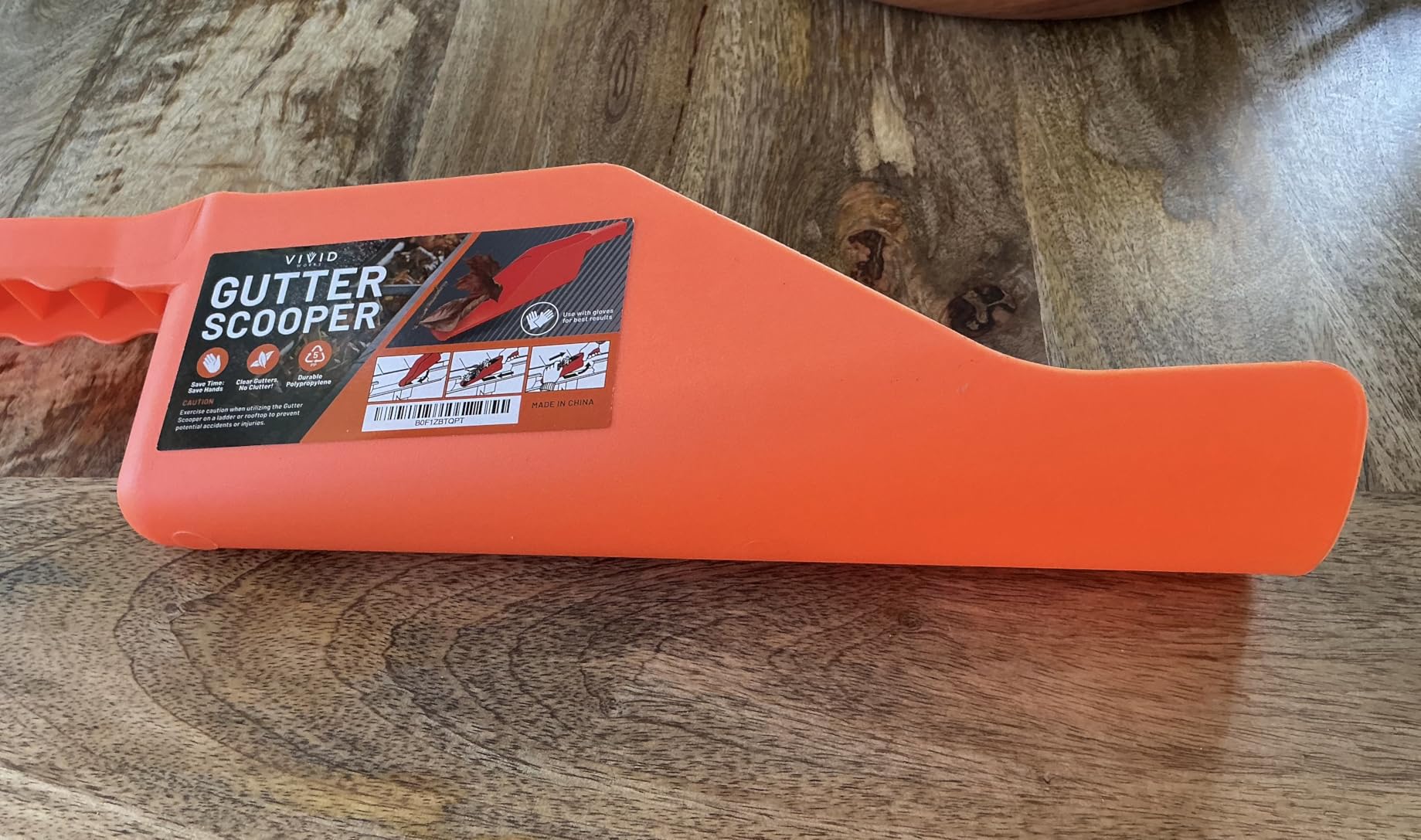 Gutter Scoop Cleaning Tools - Easy Removal of Leaves and Dirt - Deep Curved Gutter Scooper Shovel for Leaves & Debris, High-Impact Polypropylene, Ergonomic Handle, Fits Most Rain Gutters customer photo 2