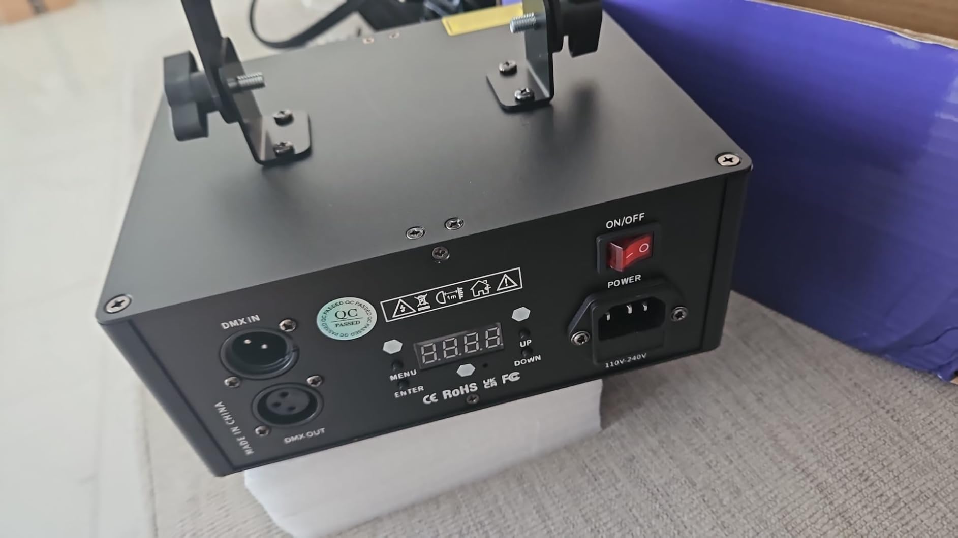 KeoBin APP DJ Laser Lights Professional - 200+ 3D RGB Animation Laser Light Show, Hand Drawing, Custom Patterns, Sound Actived and DMX Sync for Party, Stage, Club customer photo 1