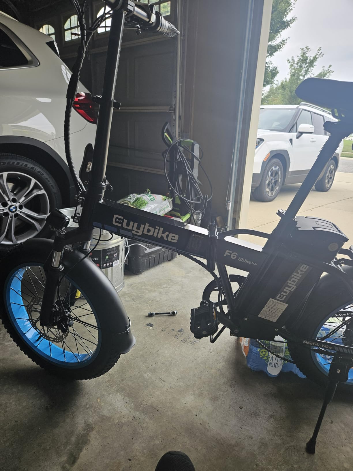 Foldable Electric Bike for Adults, 48V 20Ah Removable Lithium Battery up to 80Miles, 20