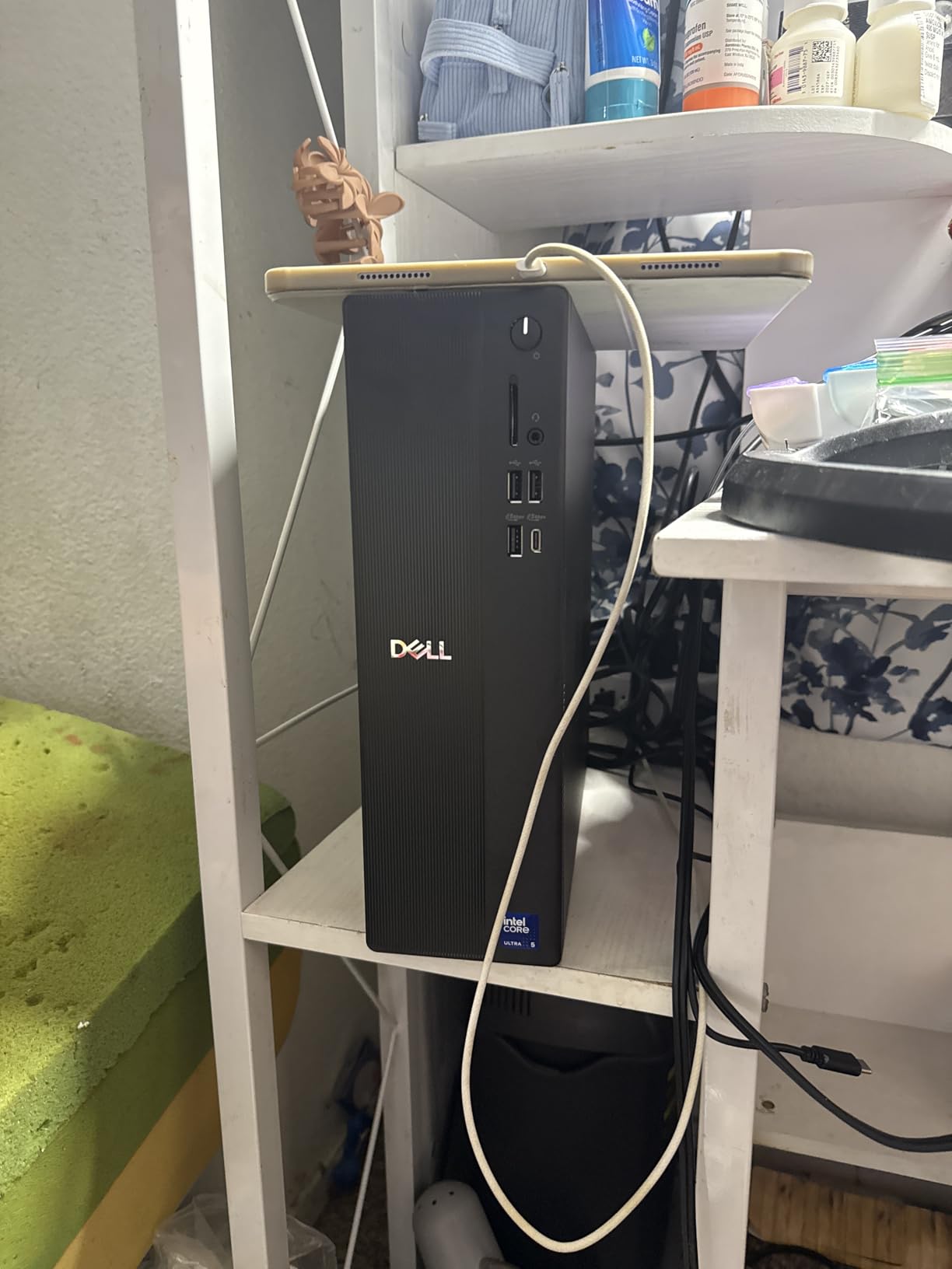 Dell Slim Desktop, Intel Core Ultra 5-225, 512GB SSD, Windows 11 Home | Intel UHD Graphics, 16GB DDR5, Wi-Fi 6, Bluetooth, Wired Keyboard, ECS1250 customer photo 1