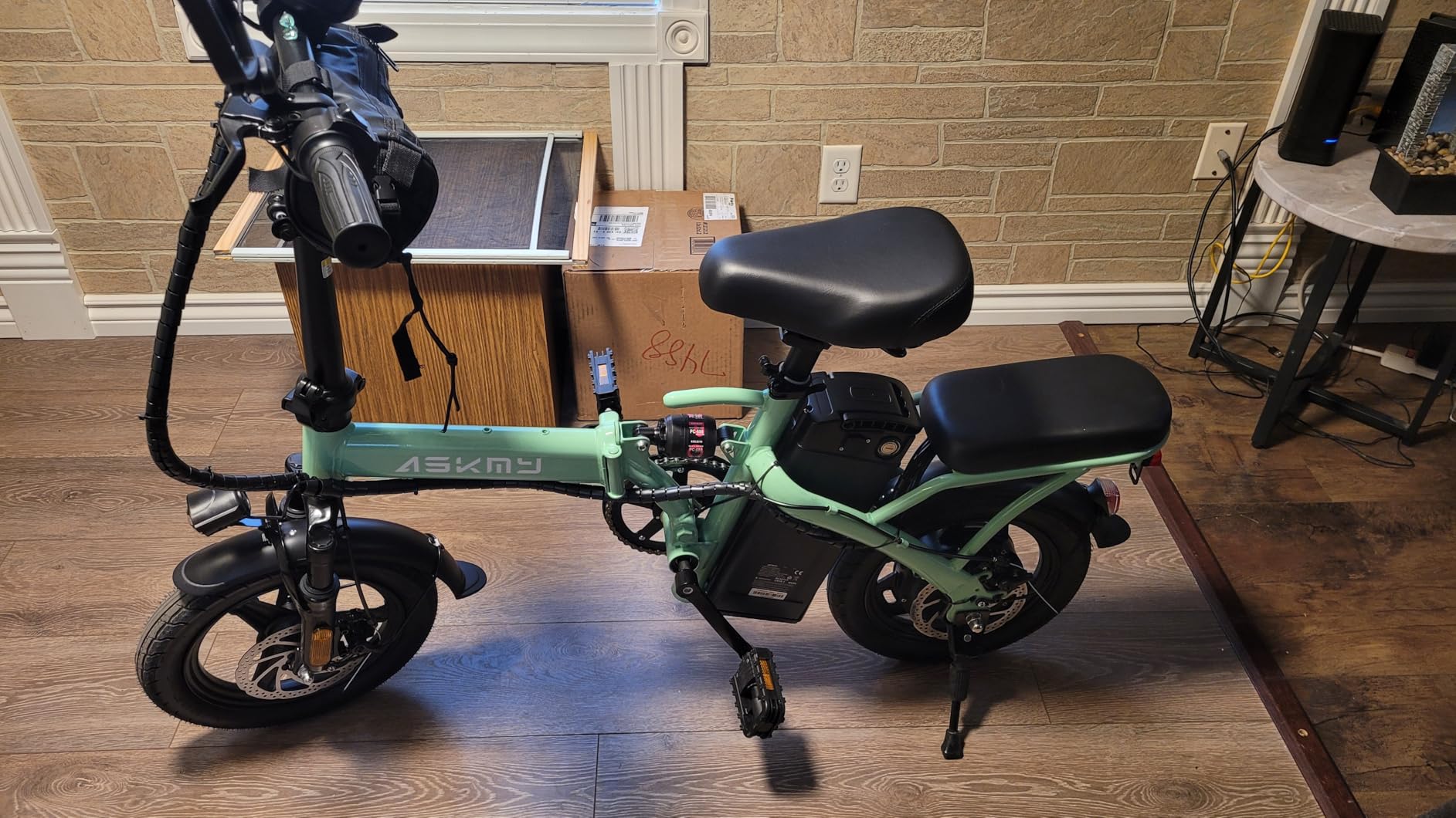 Foldable Electric Bike for Adults and Teens, 14