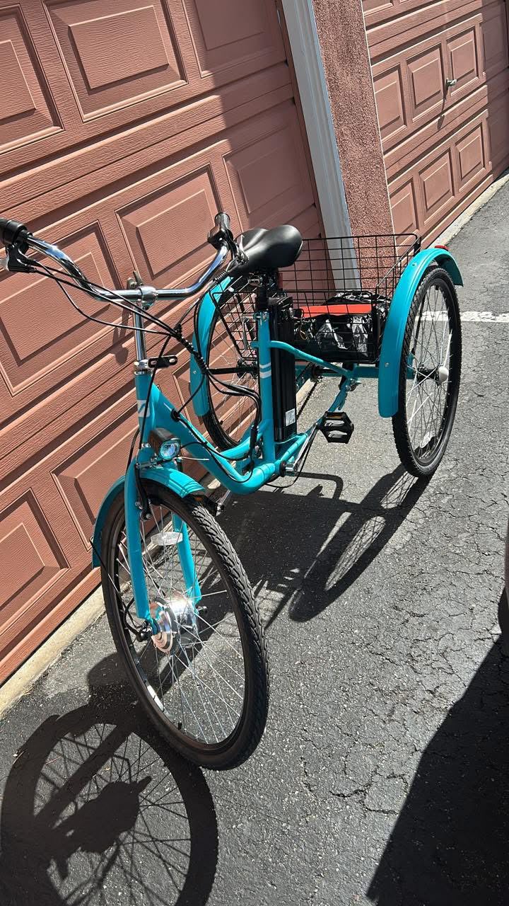 VIRIBUS Electric Trike for Adults, Adult Electric Tricycle, Single Speed customer photo 1