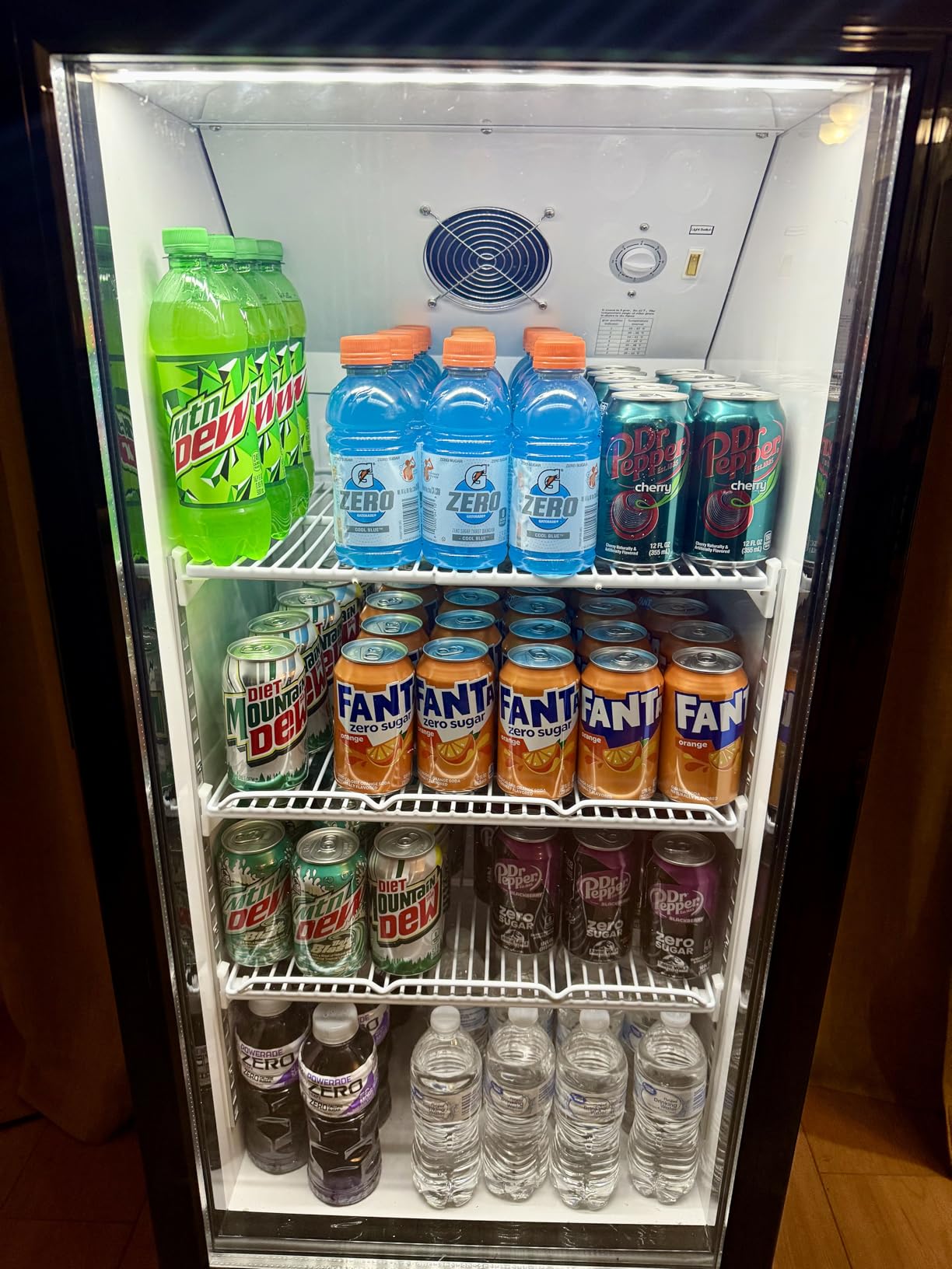 10.5 Cu.Ft Back Bar Cooler, 3 Hinged Glass Doors, ETL customer photo 1