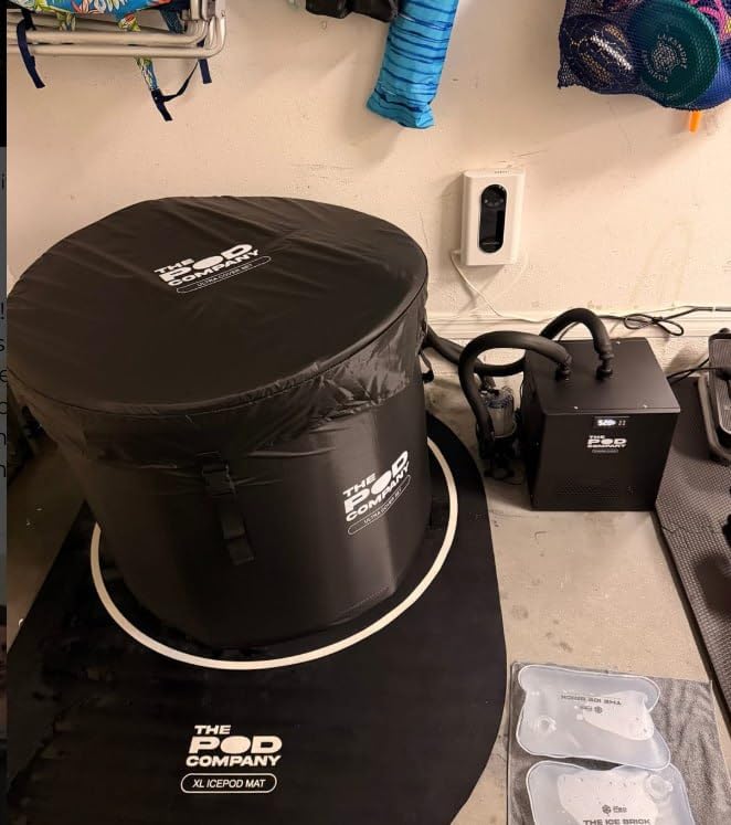 The Pod Company Standard Water Chiller - 1/3 HP - 41°F Cold Plunge Cooling System - Compact, Energy-Efficient, and Ideal for Daily Home Use - Compatible with Ice Pod Pro & Long Pod customer photo 2