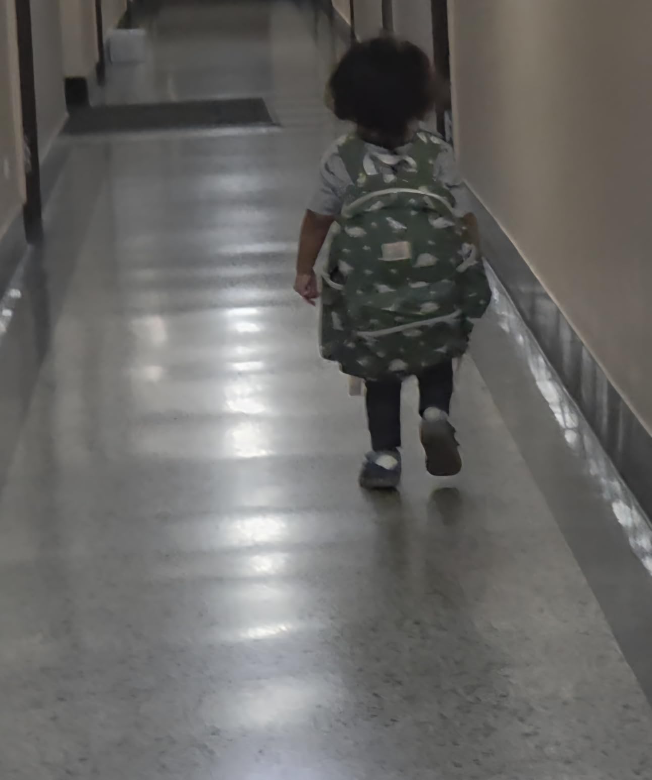 STEAMEDBUN Corduroy Toddler Backpack for Boys 2-4: Kids backpack for Boys Girls - 12 inch Preschool Kindergarten Backpacks - Dinosaur customer photo 1