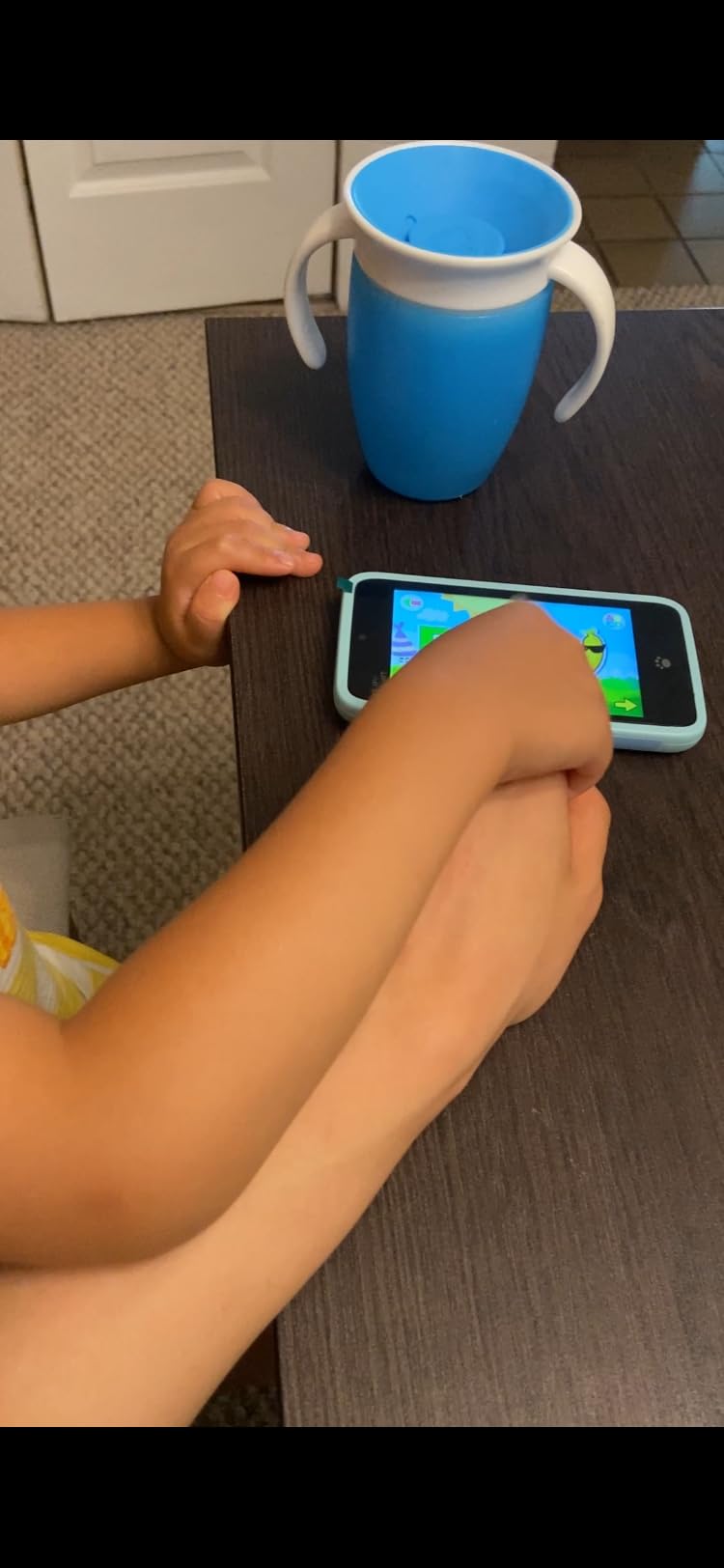 MOMILLA Kids Smart Phone with 220+ Educational Games, Dual Camera Toys | 3.97