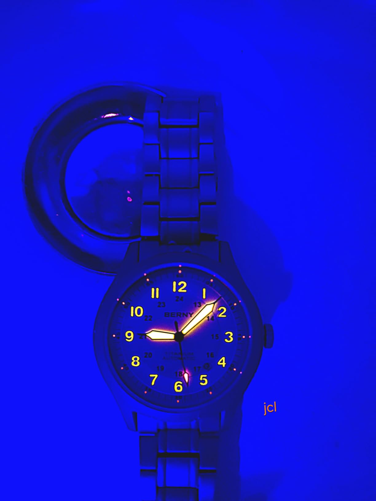 Mens Full Titanium Automatic Watch, 10ATM Waterproof Military Field customer photo 1