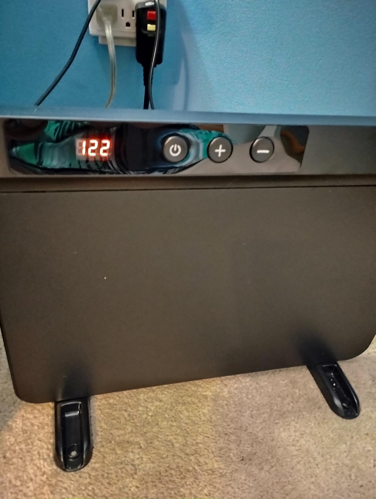 HOPOCO Smart Chicken Coop Heater with Efficient Thermostat, Compatible with Timers & Temp Controllers, 200W Safe Inside Radiant Flat Panel Warmer, Remote-Adjustable for Pets & Animals in Winter customer photo 1