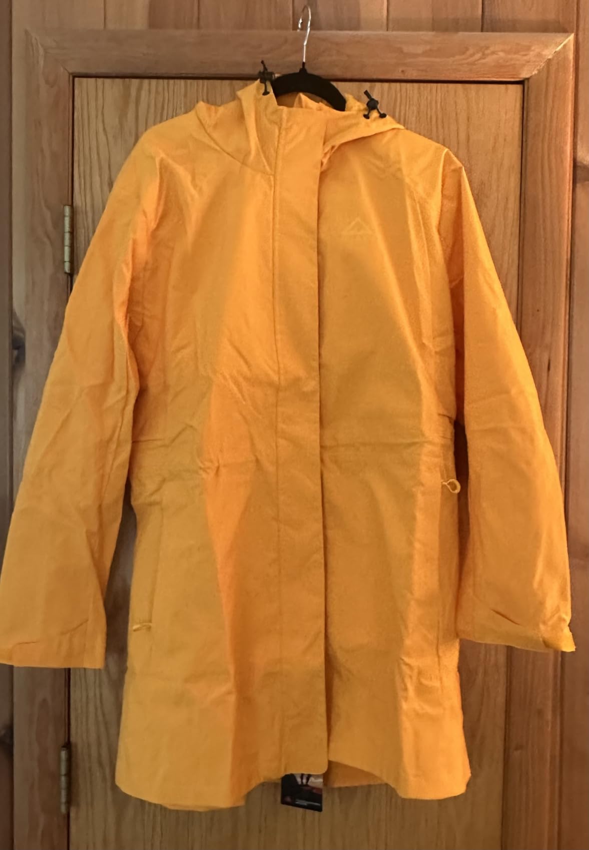 Rain Jacket Women Waterproof Long Raincoat Hood Lightweight Windbreaker Outdoor Coat customer photo 1