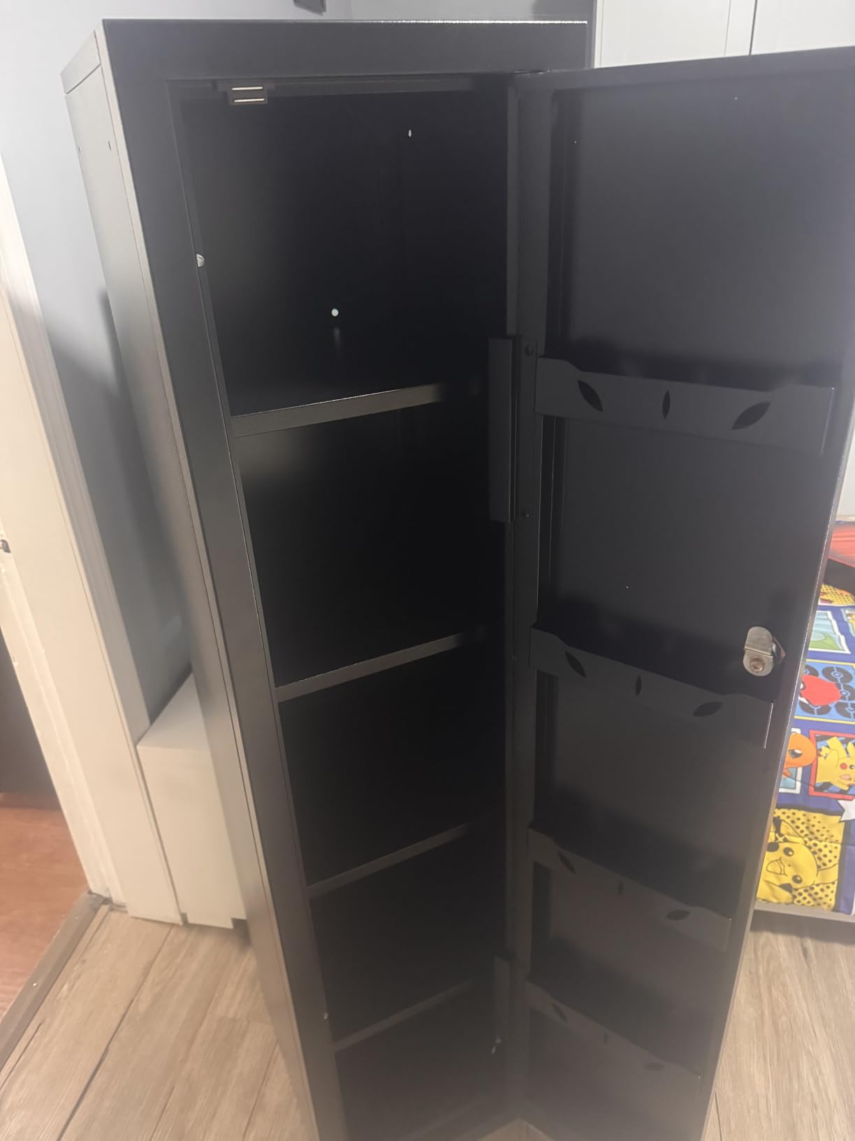 KAER Ammo Cabinet 59-Inch Tall Gun Cabinet Ammo Safe for Home Safes Use Quick Access with Ammunition Compartment and Removable Shelves Guns Accessories customer photo 2