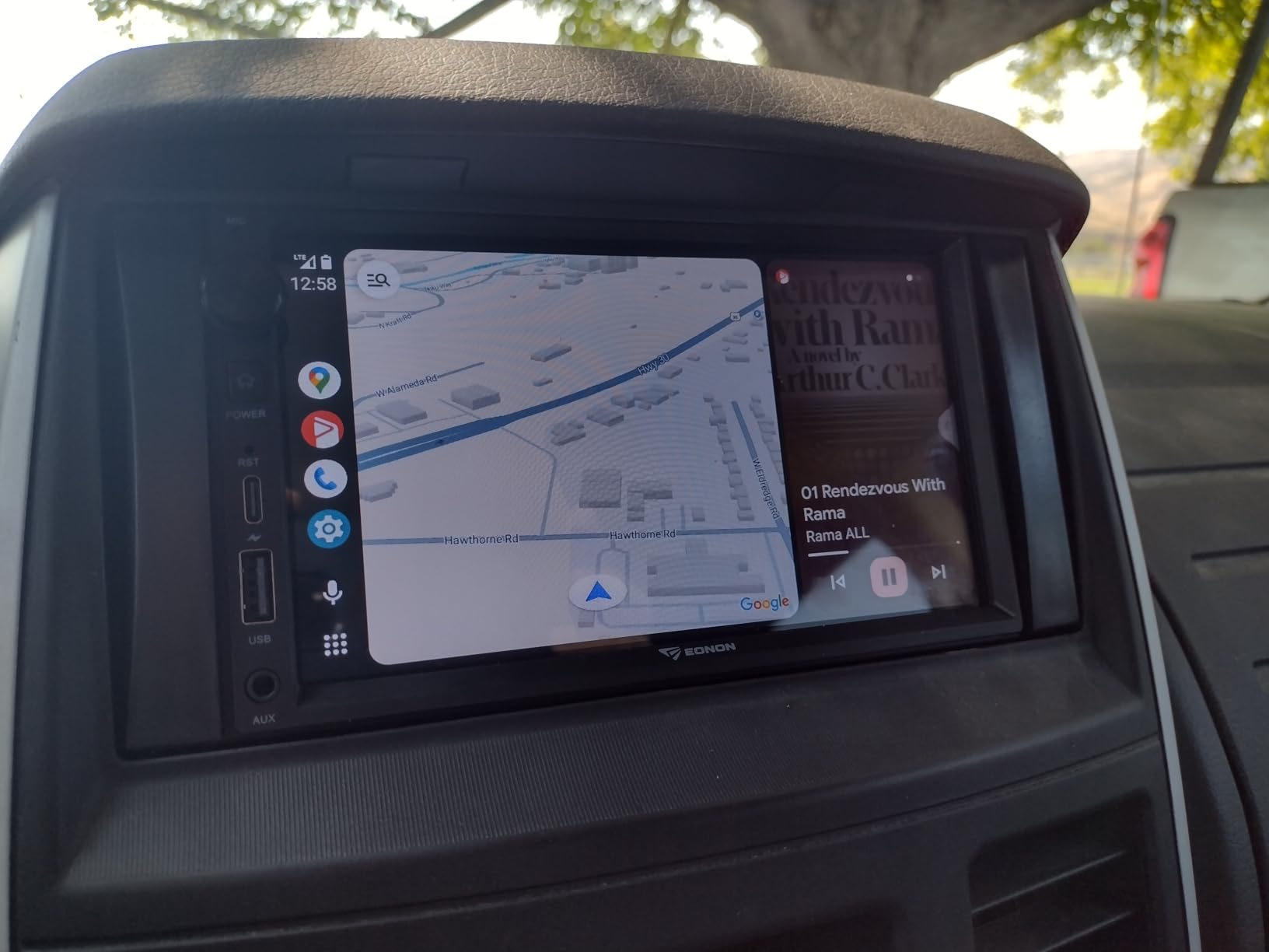 Eonon 4+64GB Android 14 Double Din Car Stereo 7