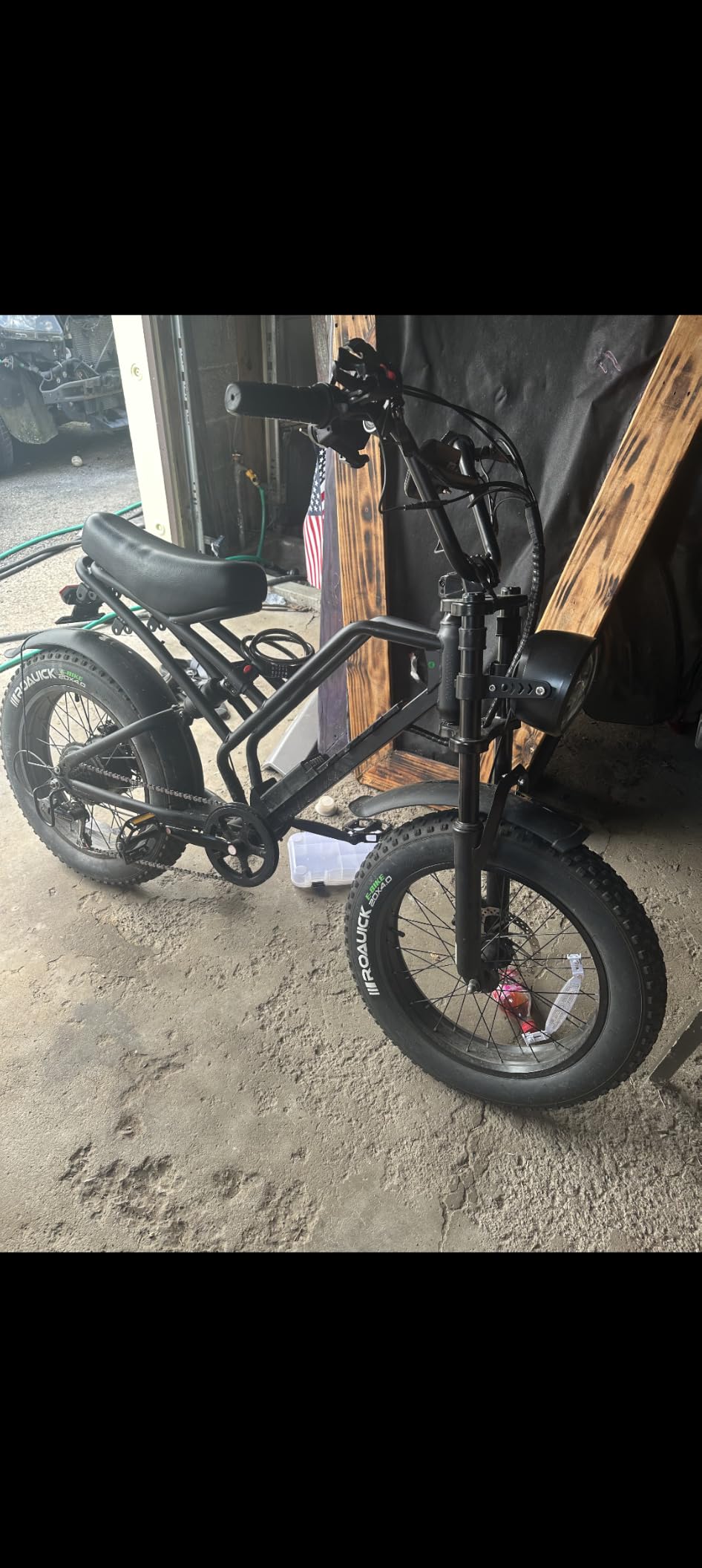 HAPPYRUN G50 Electric Bike,1500W 48V,18Ah E Bikes for Adults,68+ Miles | Dual Suspension Electric Motorcycle, All Terrain Fat Tire Electric Dirt Bike for Commuters and Beginner Cyclists customer photo 2