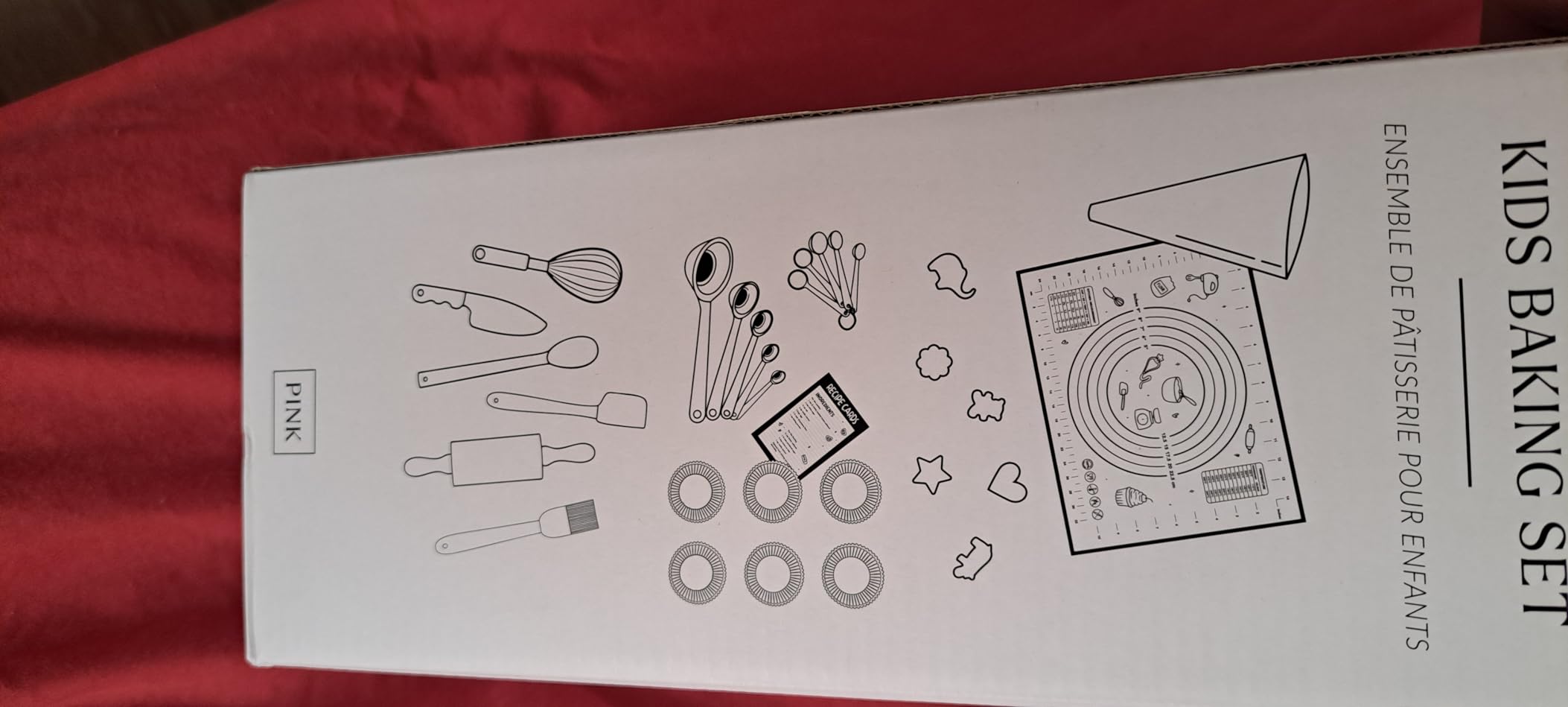 Wooden Baking Set for Kids - Complete Set of Real Kitchen Utensils | Gives Toddlers a Fun Cooking Experience - Durable, Safe to Use Tools Perfect for Gifting and Lasting Family Memories customer photo 2