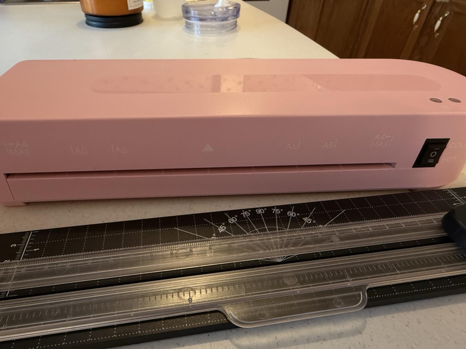 9 Inch Laminator Machine Hot & Cold with 20 Laminating Sheets and Trimmer | A4 Laminating Machine for Office, School, Business and Home customer photo 1