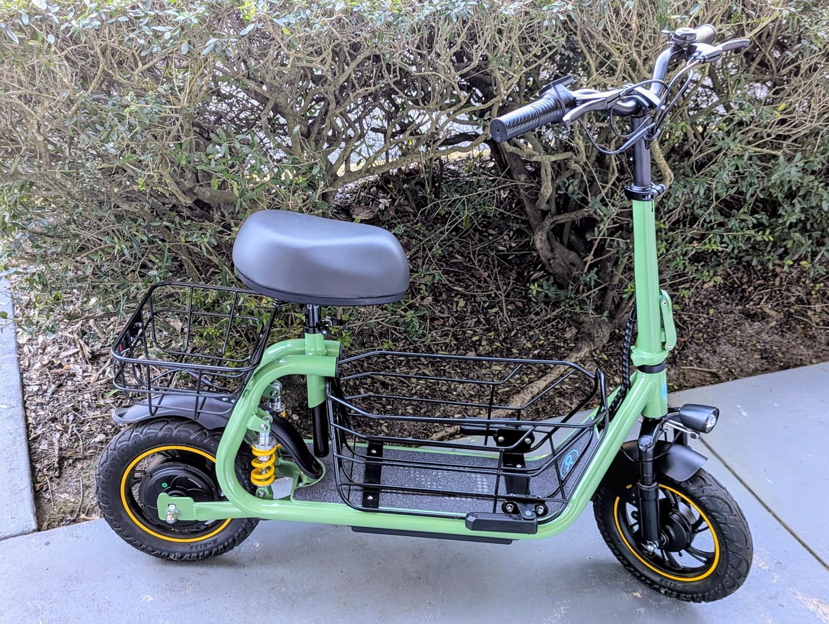 Urbanmax C1Pro Electric Scooter for Adults with Seat, Scooter Bike 19MPH 25 Miles Range, 12