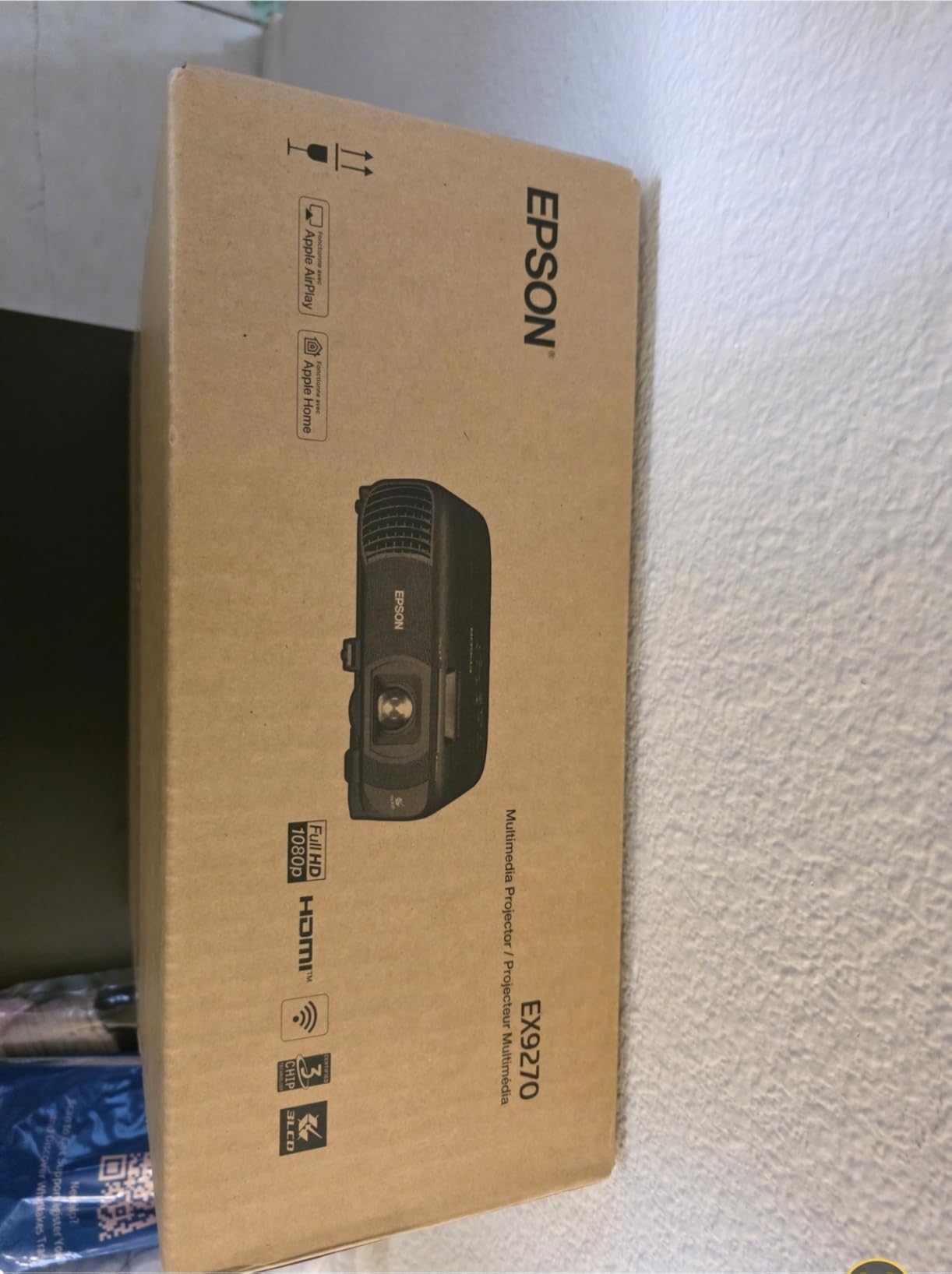 Epson Pro EX9270 Wireless 1080p 3-Chip 3LCD Business Projector | 4100 Lumens Color and White Brightness Built-In Speaker Stream from Phone / Laptop Airplay Miracast 2 HDMI Ports 1.6x Zoom customer photo 1