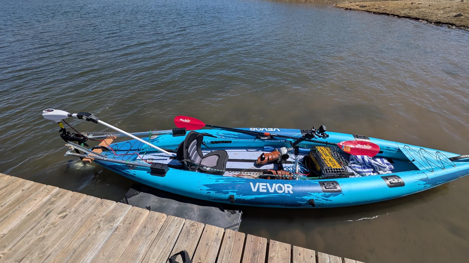 VEVOR 2-Person Inflatable Kayak, 14'4