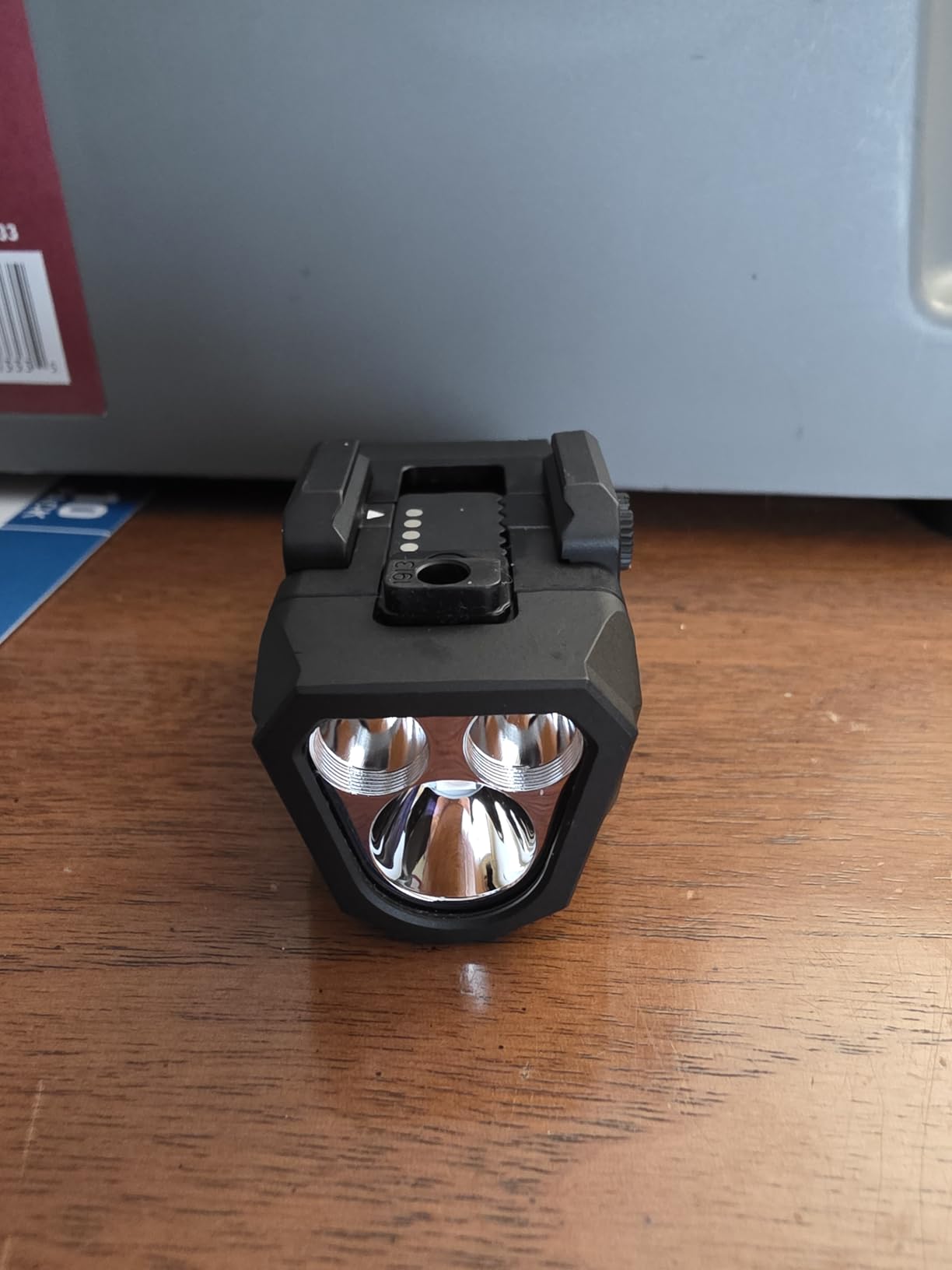 OLIGHT PL X Dual Beams Rechargeable Tactical Rail Mount Flashlight, Black | 22,500 Candela Spotlight, 1,200 Lumens Floodlight, 300 m Distance, Fits for Compact & Full-Size, Fits 1913 & GL Rails, IPX7 customer photo 1