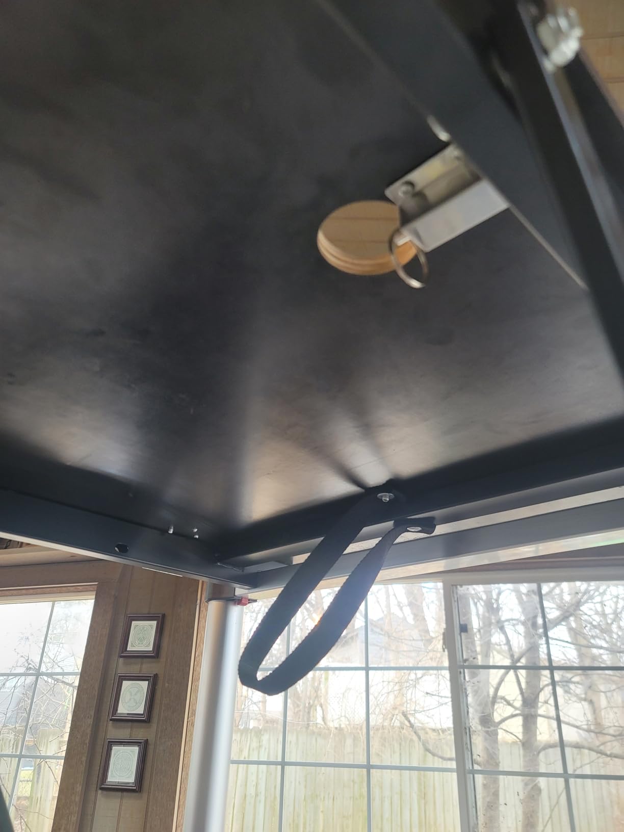 APARECIUM 14' Aluminum Scaffold Tower, Multipurpose Rolling Scaffolding Work Platform, Utility Scaffolding Tower, Adjustable Work Platform with Hatch Deck and Guard Rail, 500 Lbs Duty Rate customer photo 2