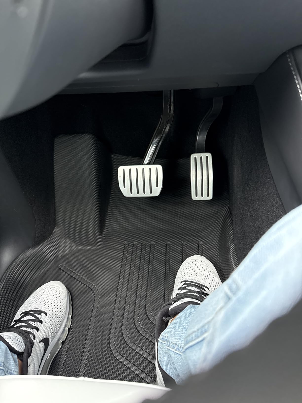 YITAMOTOR Floor Mats for Tesla Model Y 5 Seater 2024-2020, Custom Fit All Weather Floor Liners, Automotive Interior TPE Cargo Liner Frunk Mat Accessories for Model Y (NOT for Juniper), 6 Pcs Mats Set customer photo 2