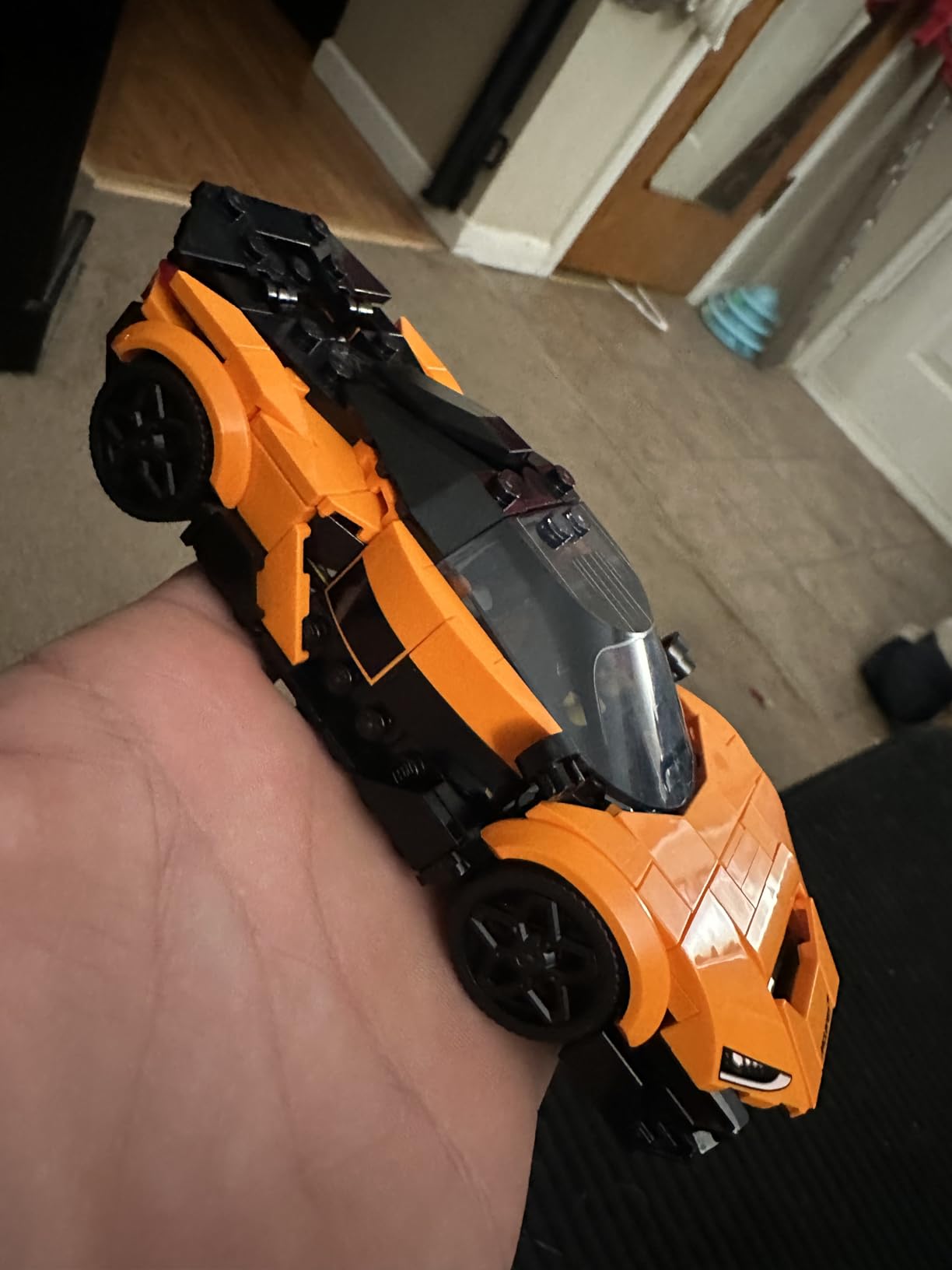 LEGO Speed Champions McLaren W1 Race Car Toy for Boys & Girls, Ages 9+ - Building Set for Pretend Play & Display w/1 Driver Minifigure - Gift Idea for Kids & Supercar Fans - 77257 customer photo 1