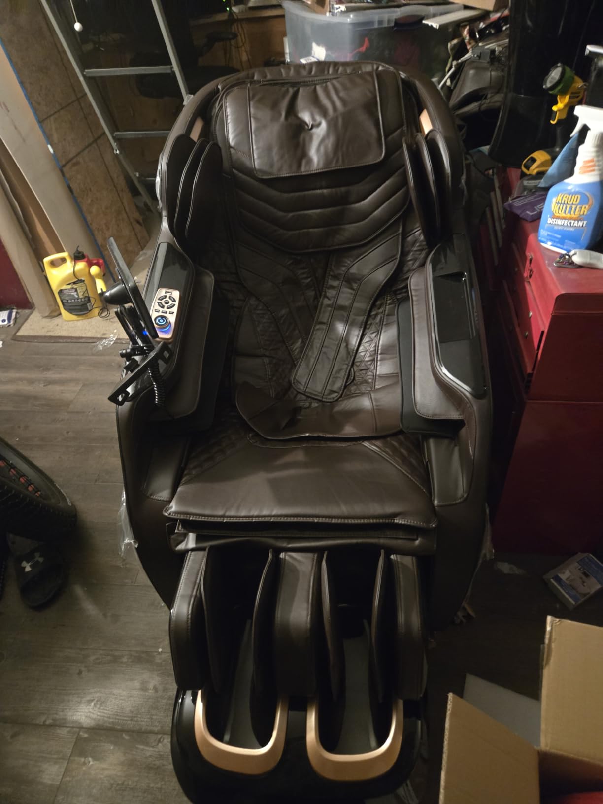 4D Massage Chairs Full Body, Zero Gravity SL-Track Shiatsu Massage Chair Recliner, Core Heating, 20 Massage Techniques, Deep Yoga Stretch, Foot Rollers, Ai Voice, Touch Screen, Wireless Charging customer photo 2