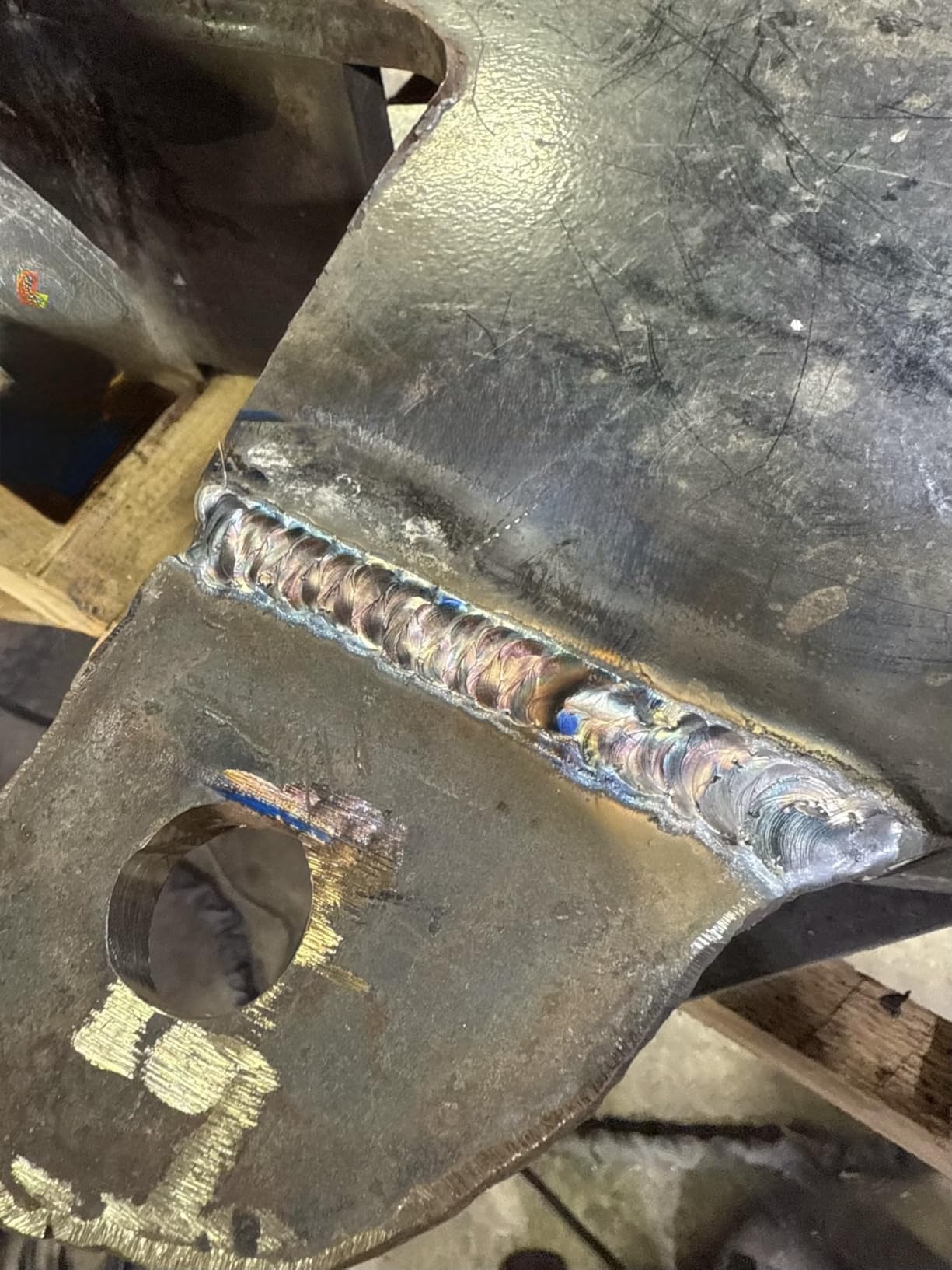 Weldpro 200A AC/DC TIG Welder with Pulse, 110V/220V Dual Voltage Aluminum TIG Welder, AC TIG/DC TIG/AC PULSE TIG/DC PULSE TIG/Stick 5 in 1 Multiprocess Welding Machine with TIG Torch & Foot Pedal customer photo 1