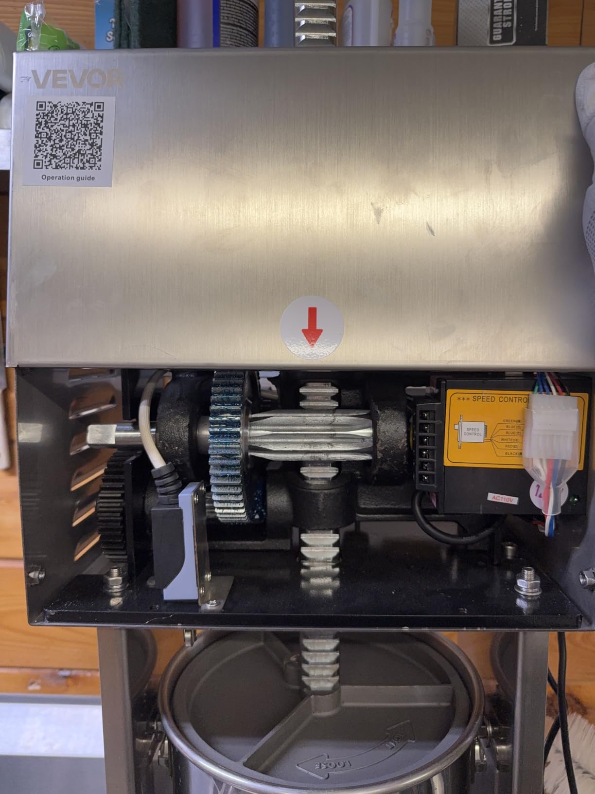 VEVOR Electric Sausage Stuffer, 22 LBS / 10 L Vertical Meat Stuffer, Stepless Speed Control and Foot Pedal customer photo 1
