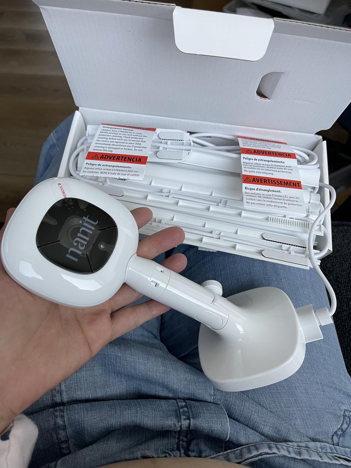 Nanit Pro Smart Baby Video Monitor - Camera & Wall Mount - 1080p Wi-Fi Camera customer photo 2